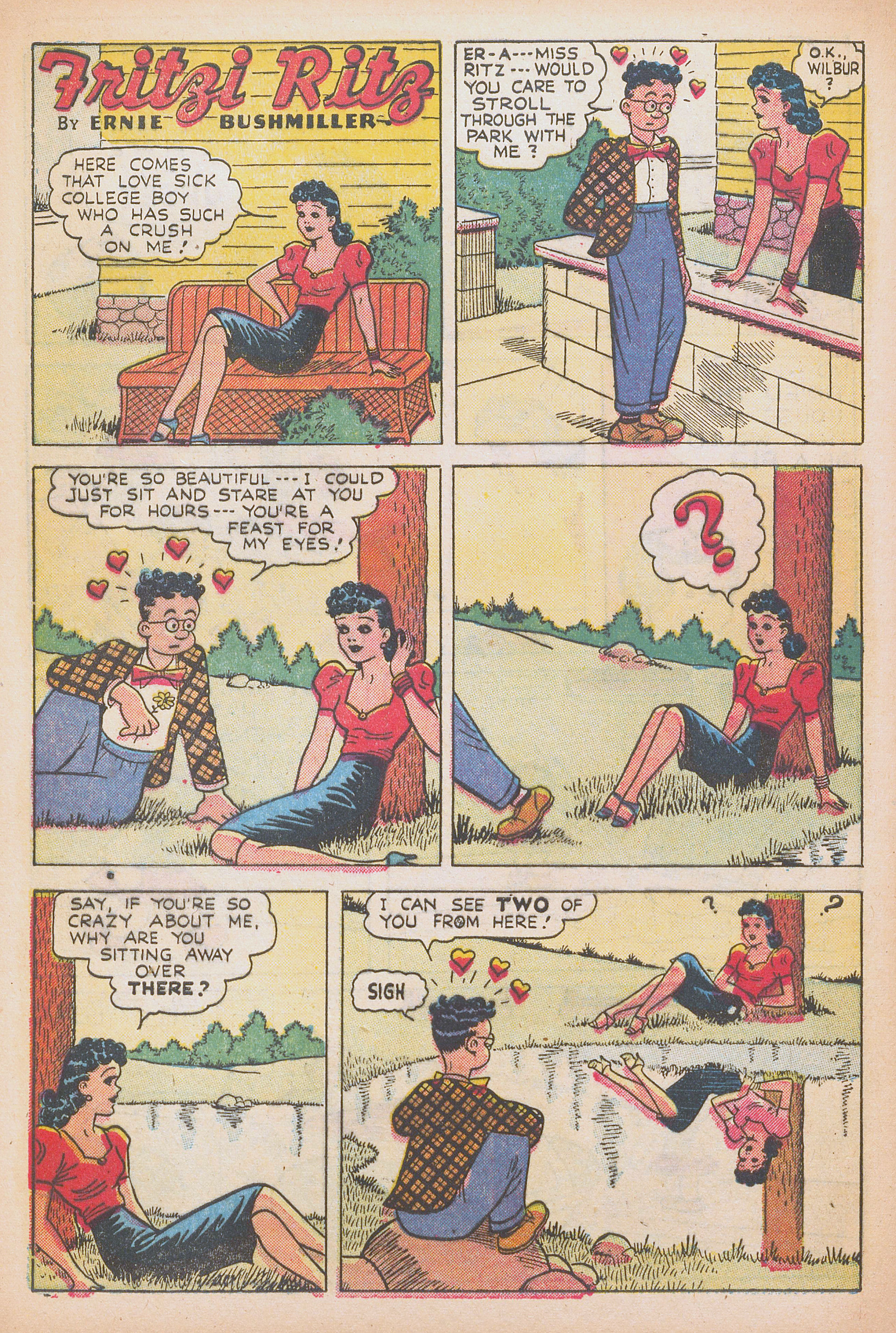 Read online Fritzi Ritz (1953) comic -  Issue #44 - 30