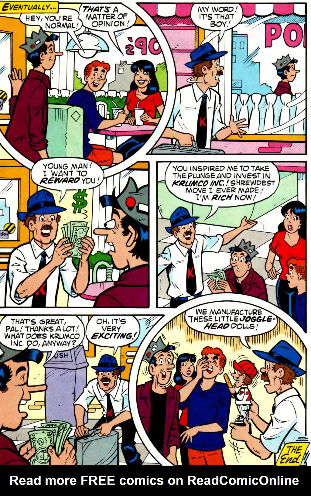 Read online Archie's Pal Jughead Comics comic -  Issue #151 - 7