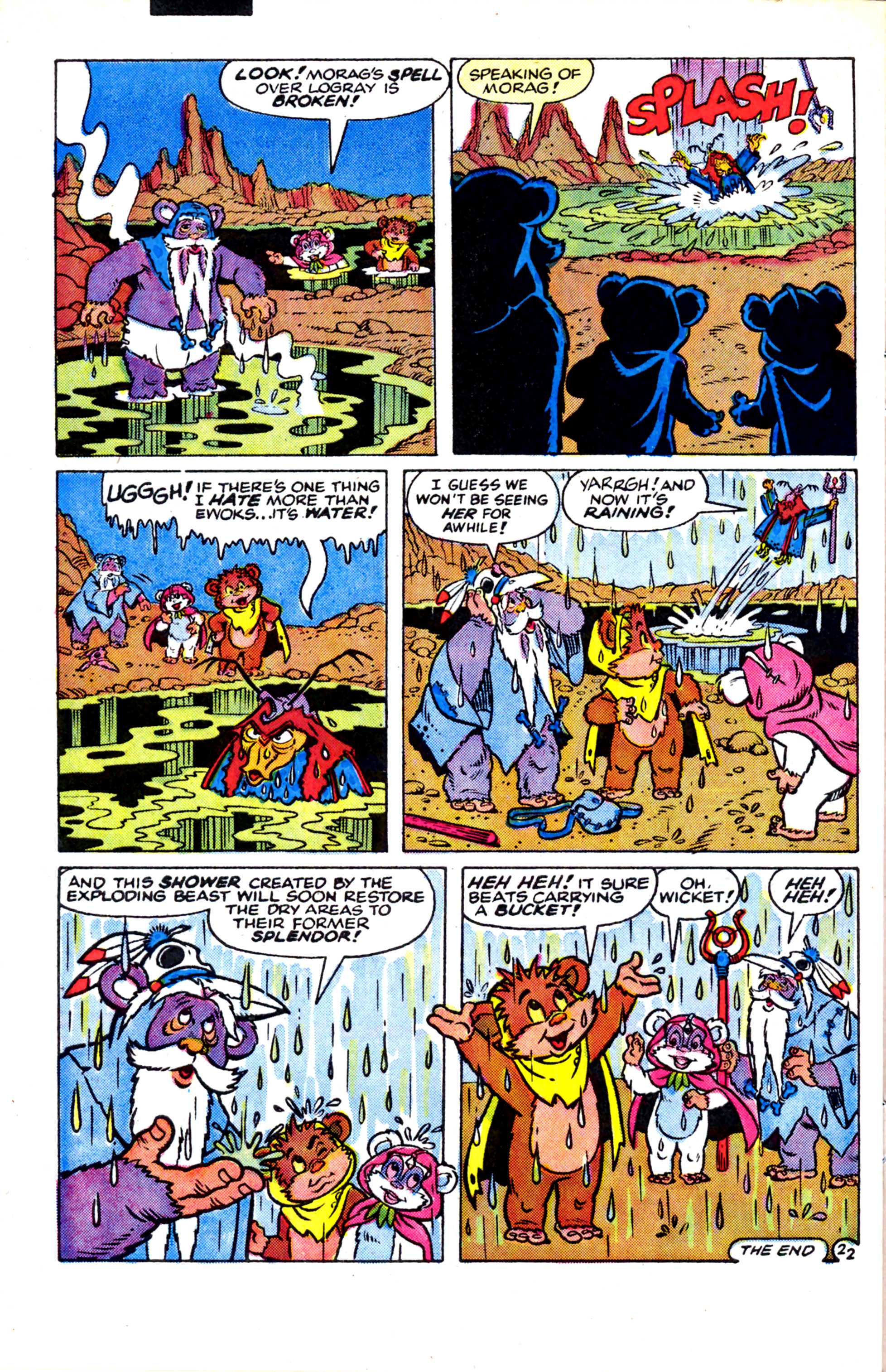 Read online Ewoks (1987) comic -  Issue #12 - 23
