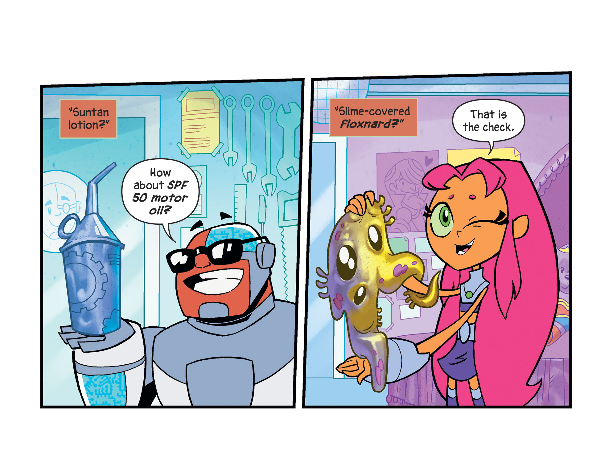Read online Teen Titans Go! To Camp comic -  Issue #1 - 7
