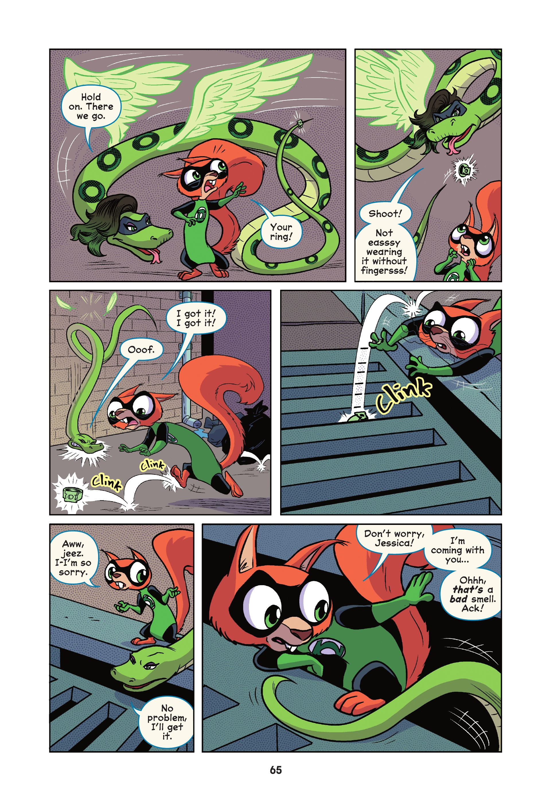Read online DC League of Super-Pets: The Great Mxy-Up comic -  Issue # TPB (Part 1) - 63