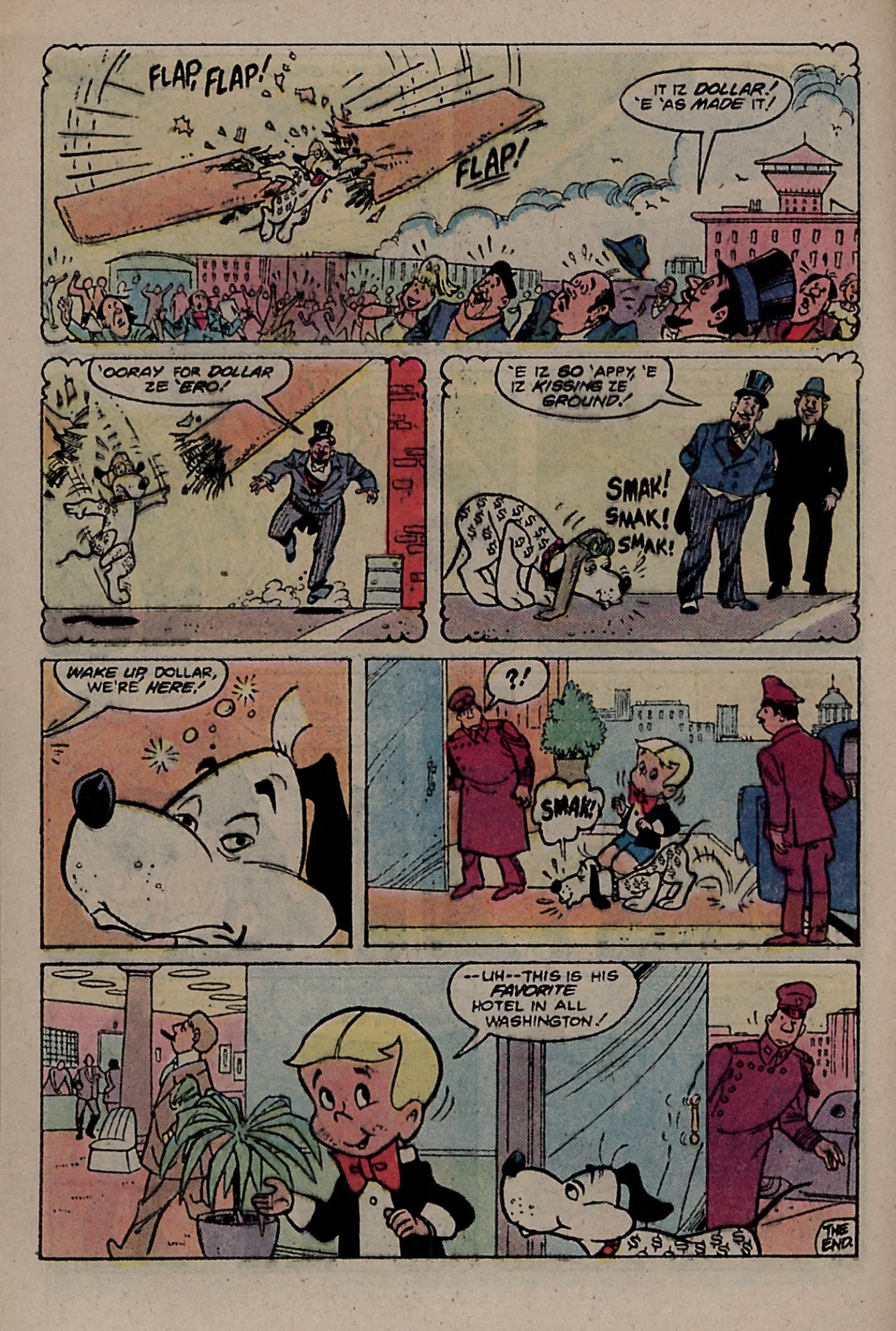 Read online Richie Rich & Dollar the Dog comic -  Issue #9 - 16