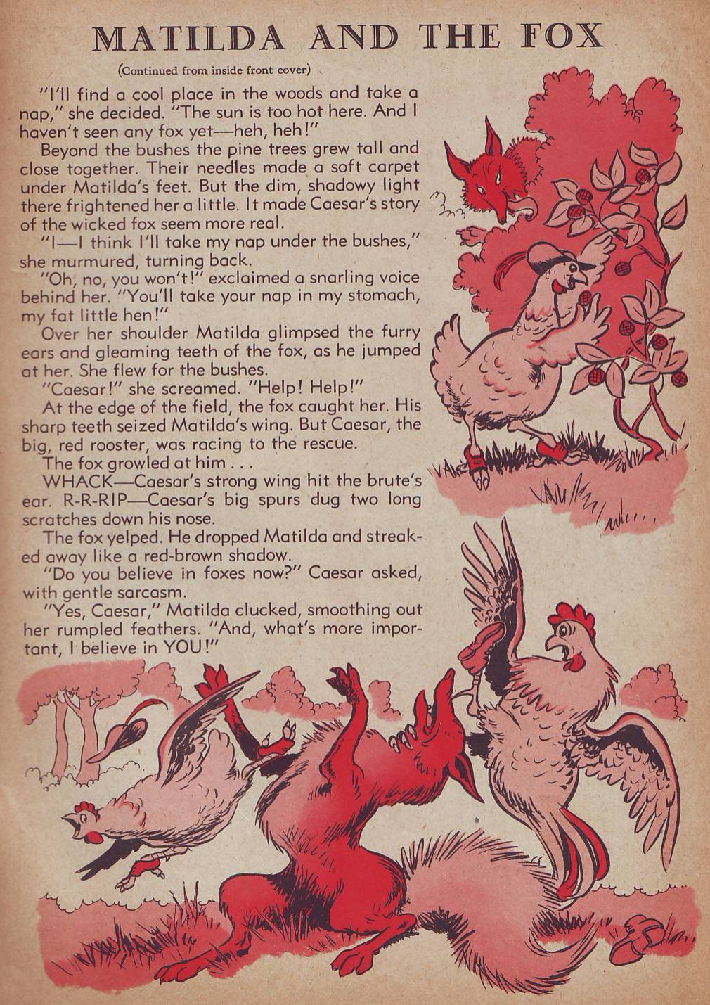 Read online Animal Comics comic -  Issue #16 - 35