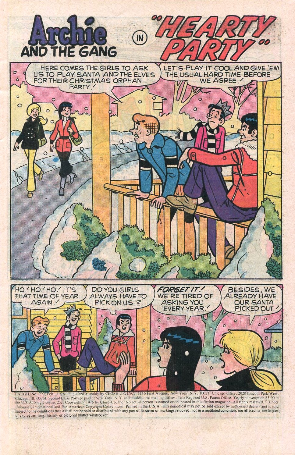 Read online Laugh (Comics) comic -  Issue #299 - 3