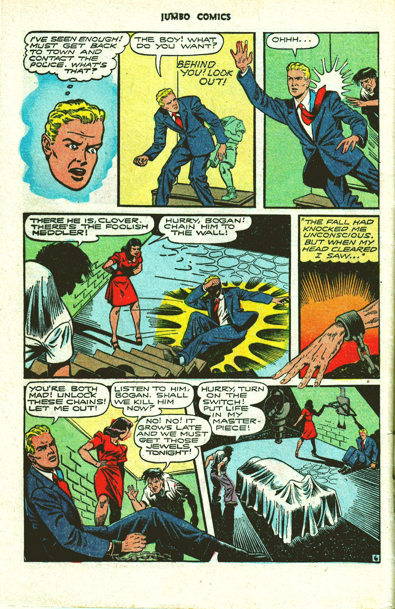 Read online Jumbo Comics comic -  Issue #94 - 49