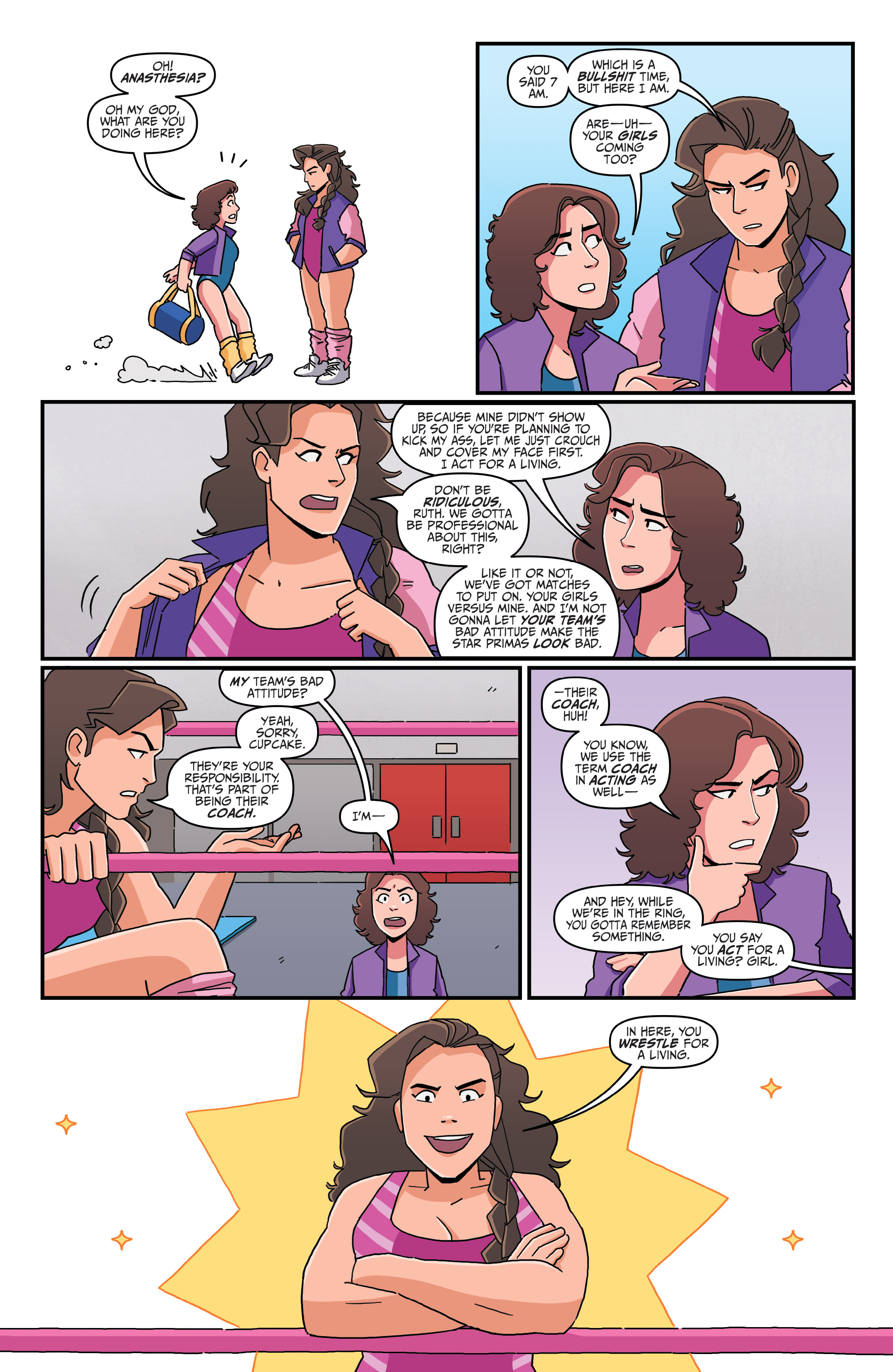 Read online GLOW comic -  Issue #3 - 6