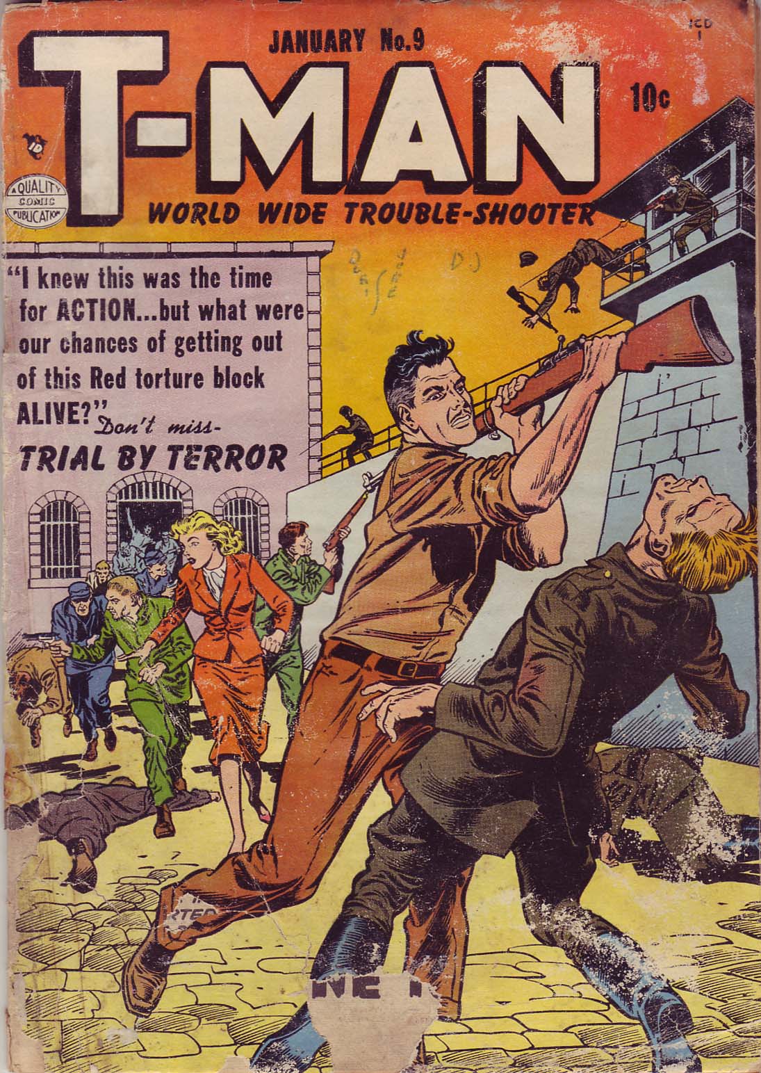 Read online T-Man: World Wide Trouble Shooter comic -  Issue #9 - 1