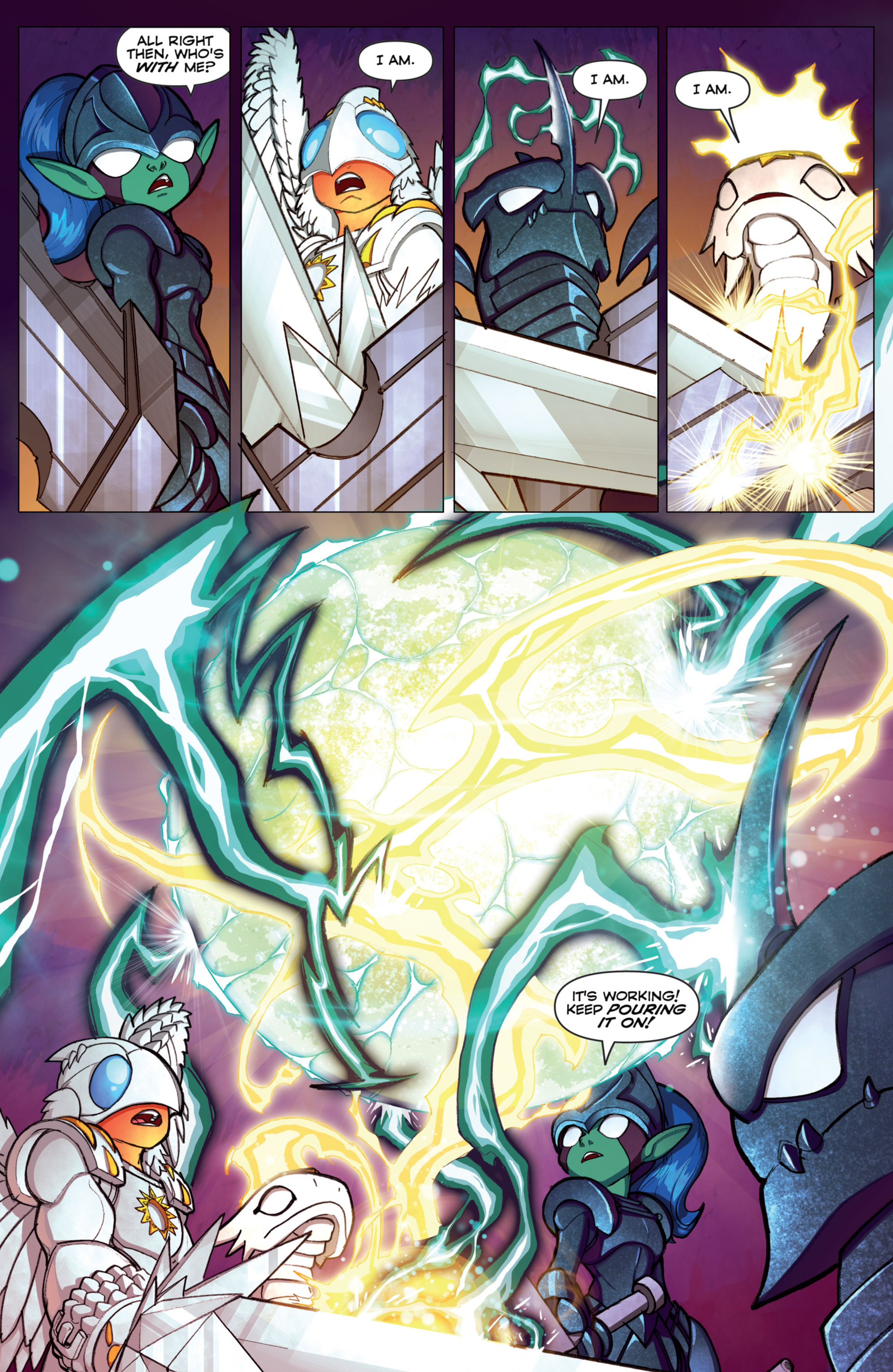 Read online Skylanders comic -  Issue #11 - 14