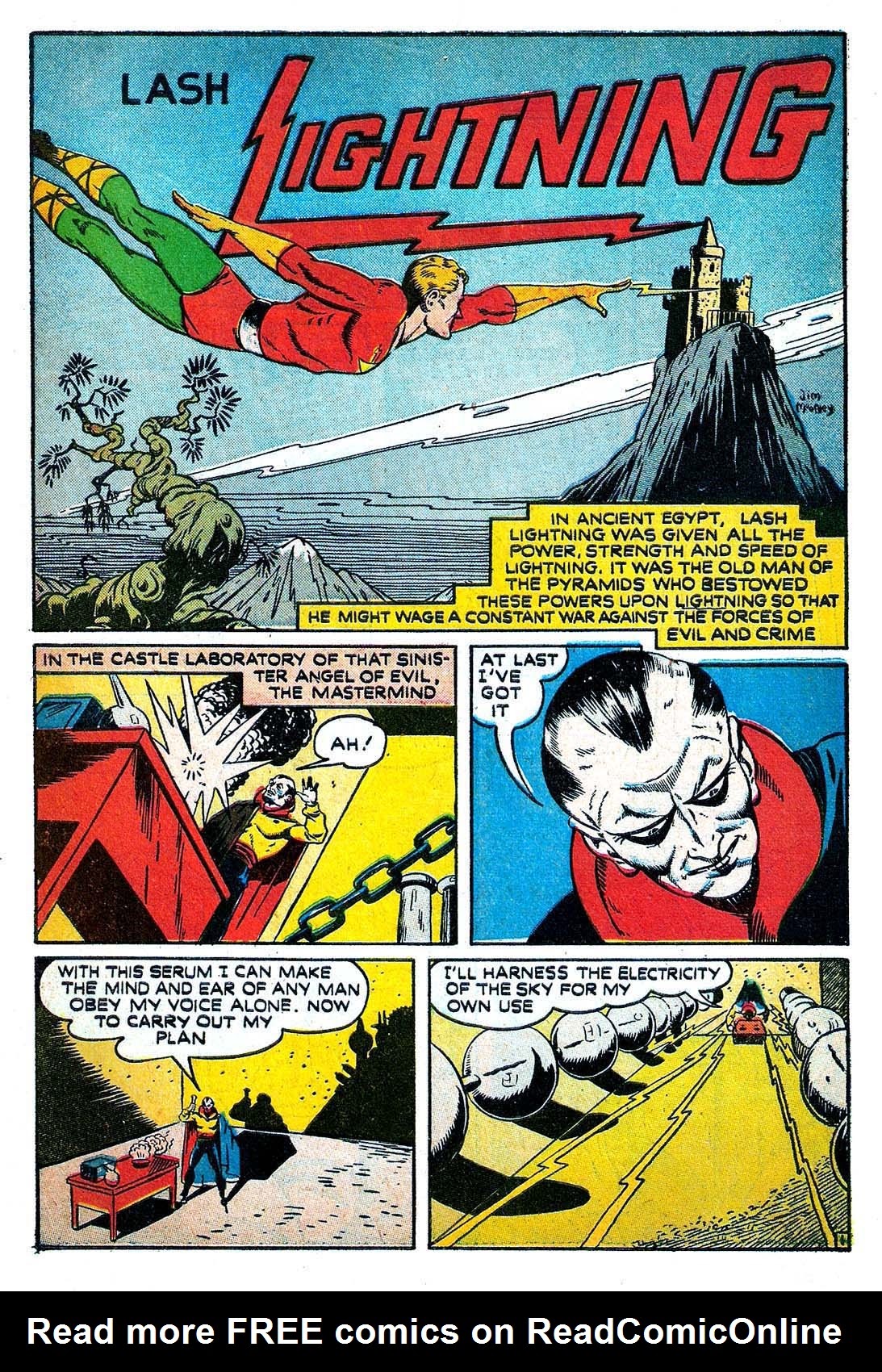 Read online Lightning Comics comic -  Issue #8 - 3