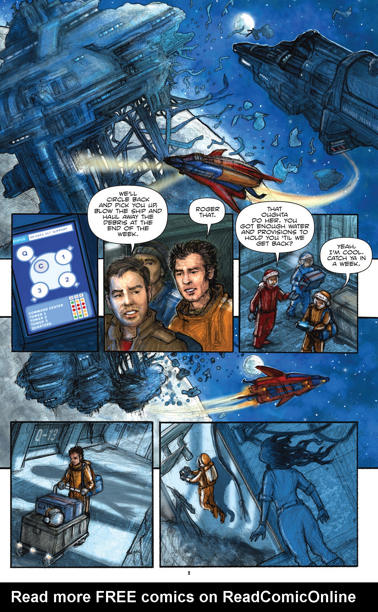 Read online Womanthology: Space comic -  Issue #1 - 12