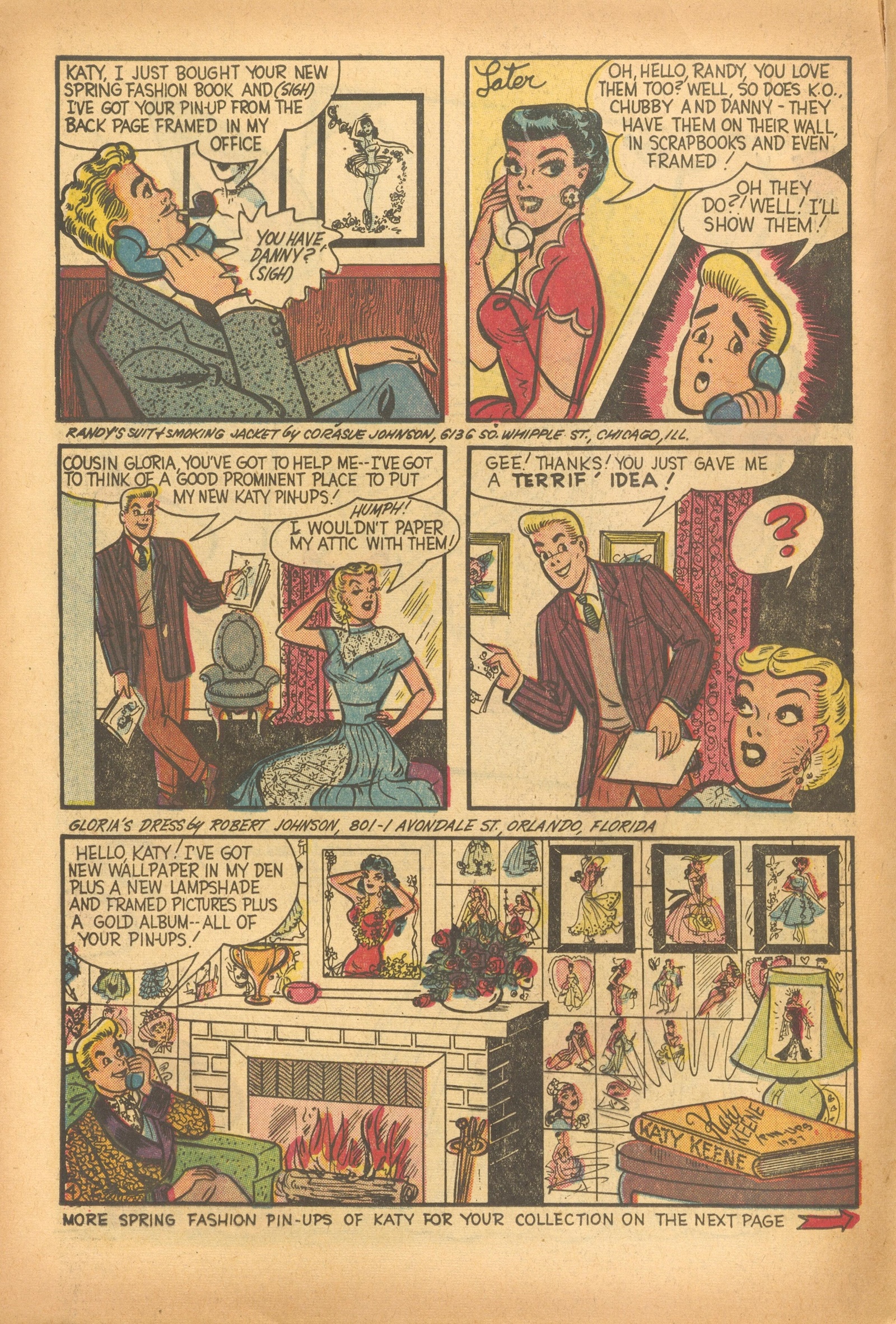 Read online Katy Keene Fashion Book comic -  Issue #16 - 12