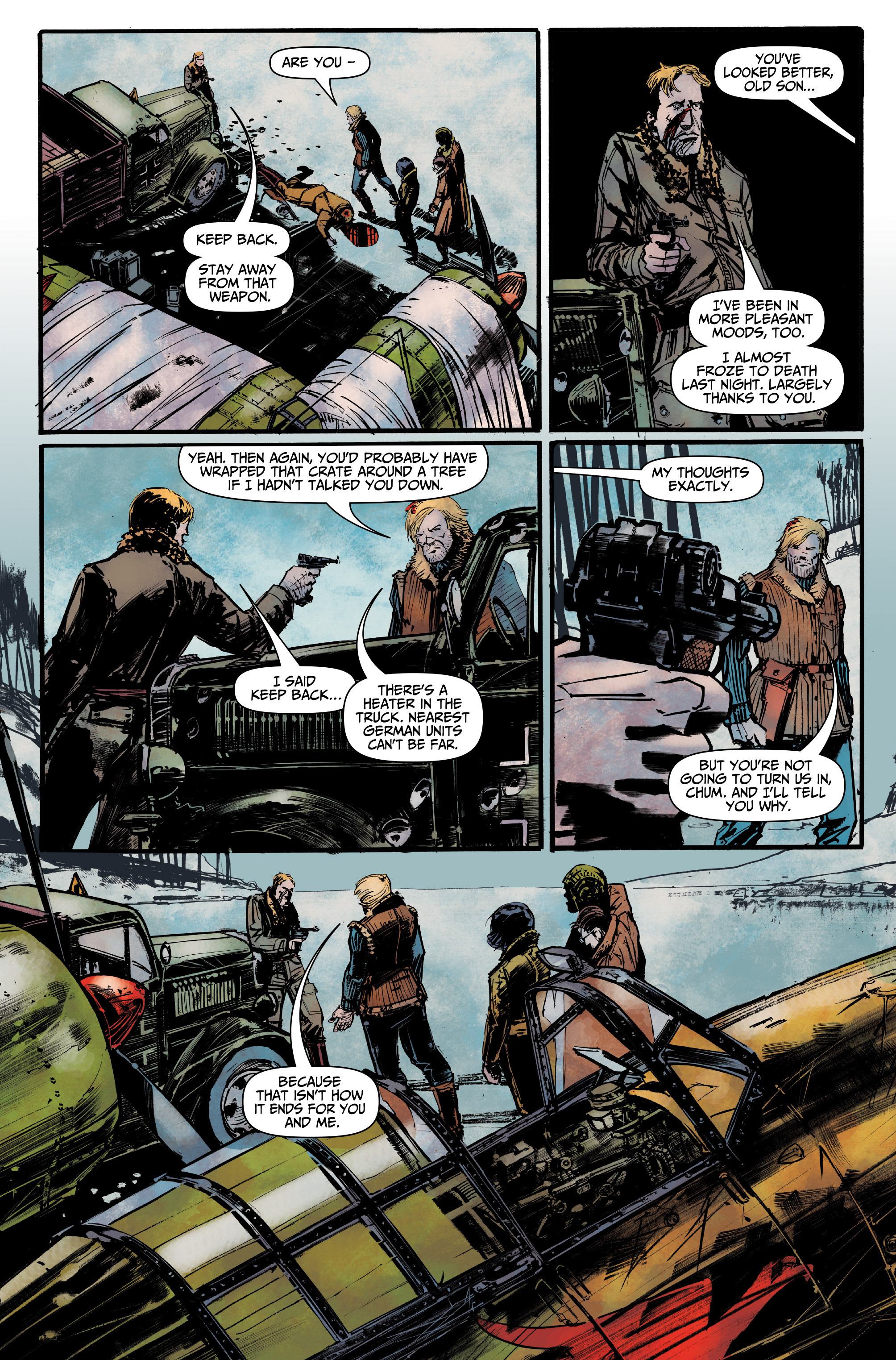 Read online Johnny Red comic -  Issue #8 - 8