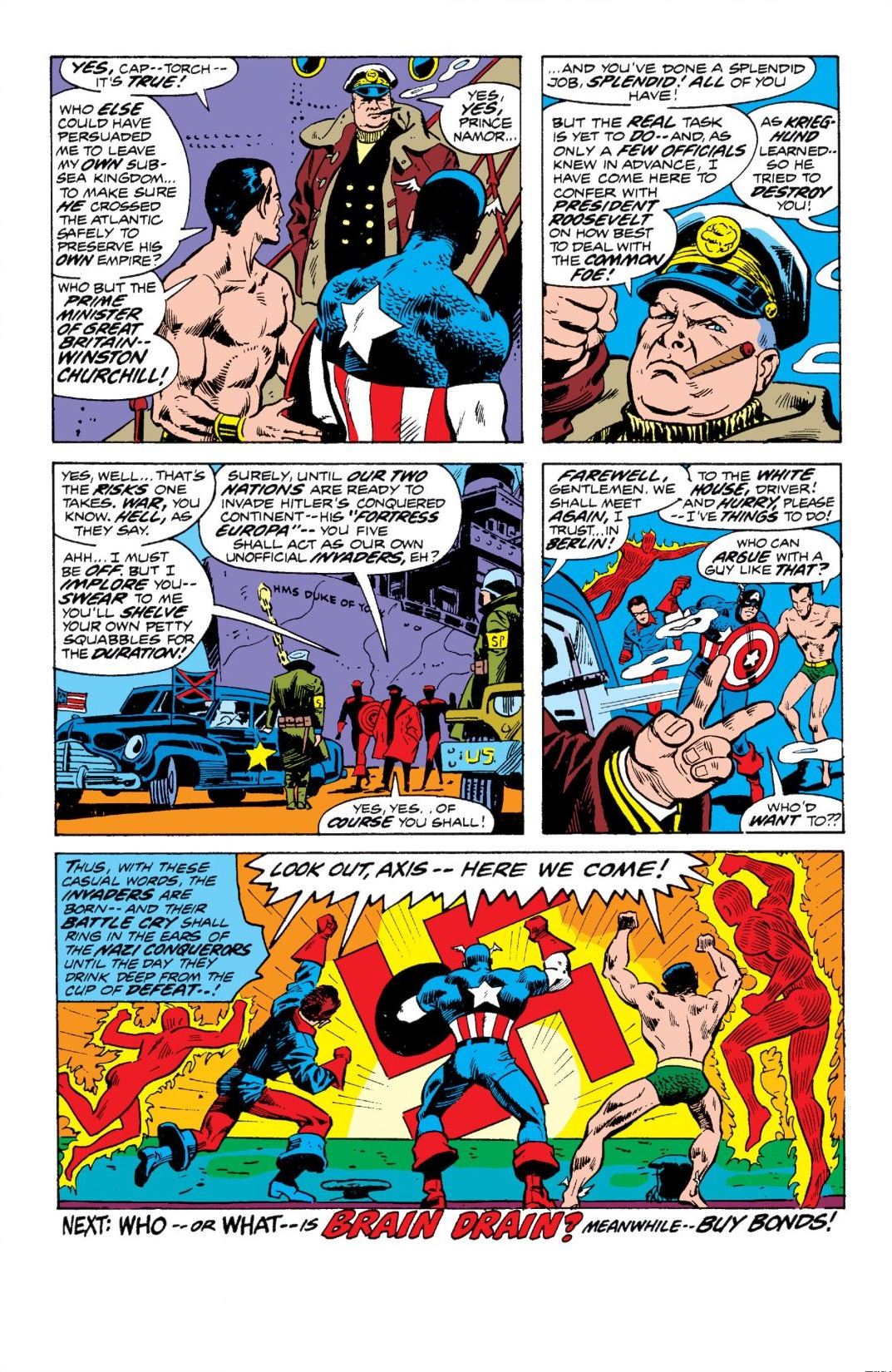 Read online The Invaders Classic comic -  Issue # TPB 1 (Part 1) - 32