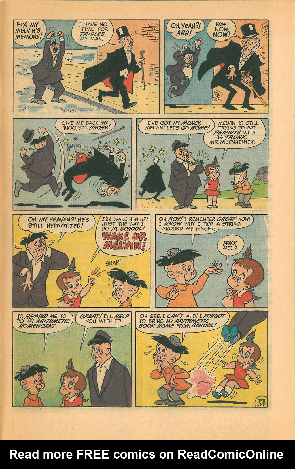 Read online Little Audrey And Melvin comic -  Issue #21 - 25