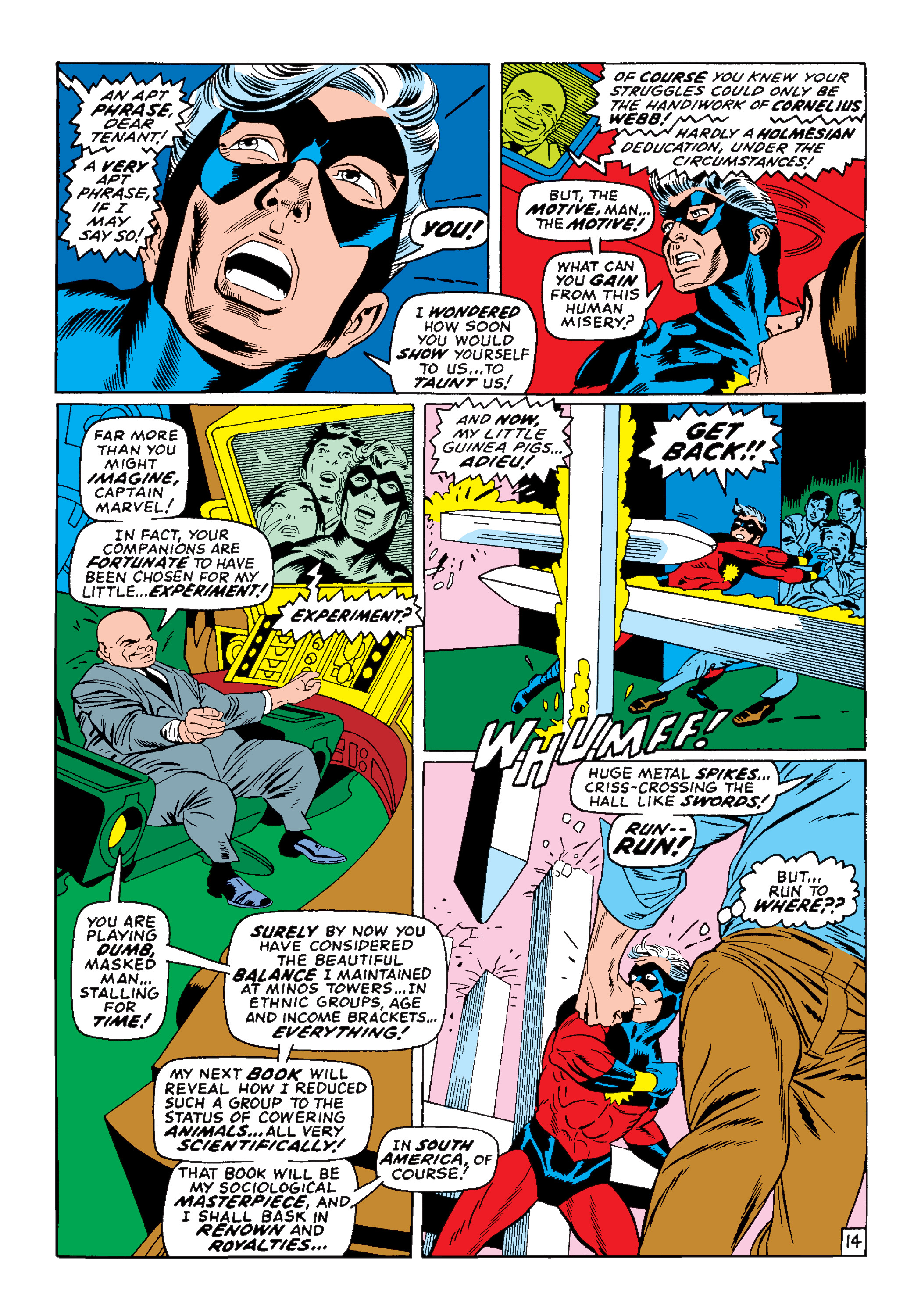 Read online Marvel Masterworks: Captain Marvel comic -  Issue # TPB 2 (Part 3) - 11
