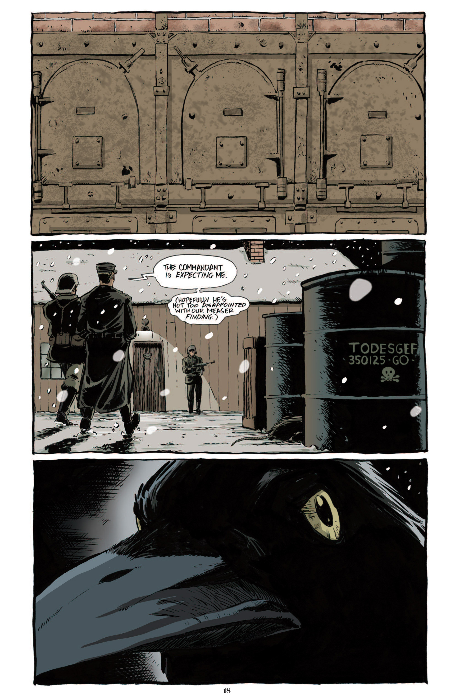 Read online The Crow: Skinning the Wolves comic -  Issue #1 - 19