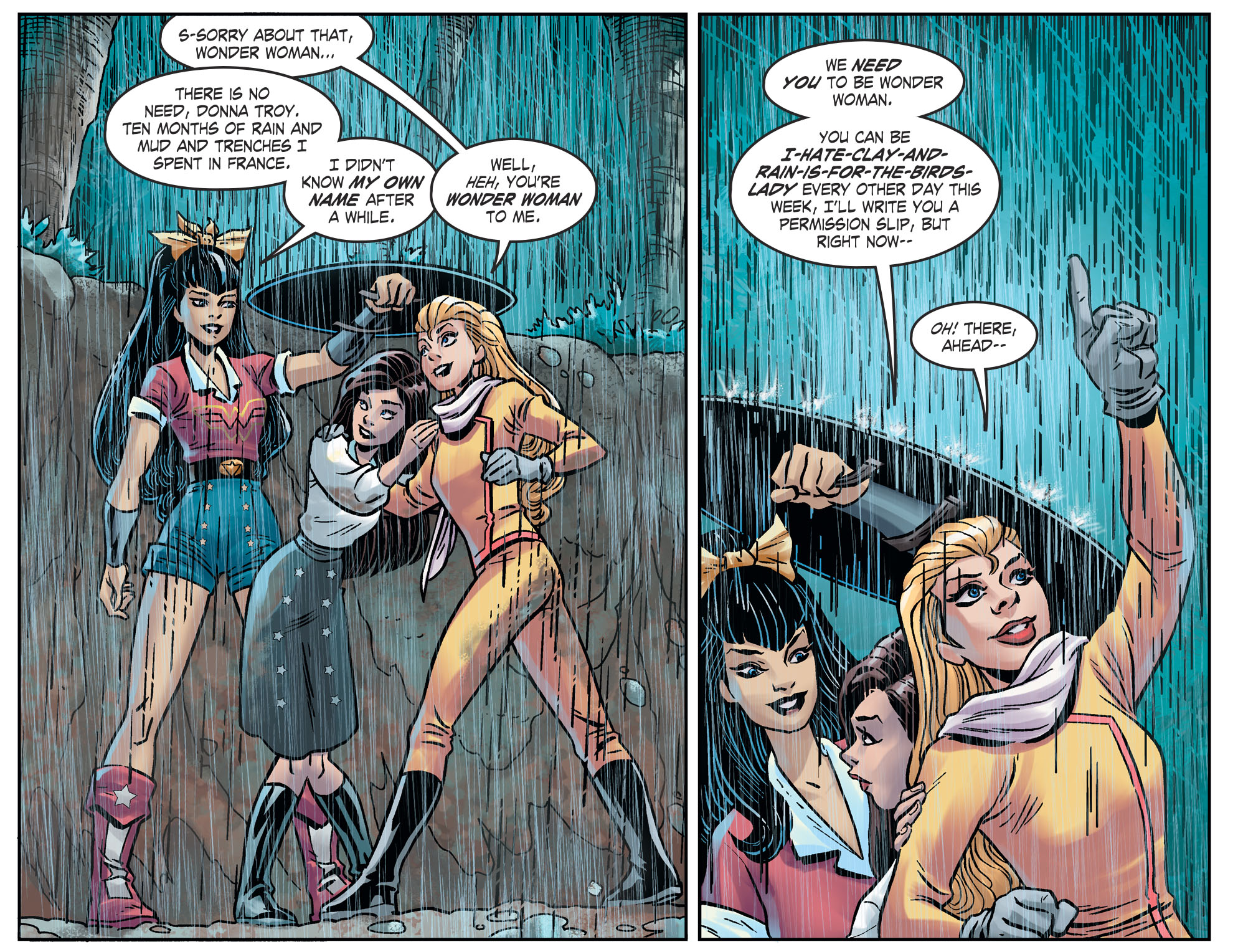 Read online Bombshells: United comic -  Issue #4 - 10