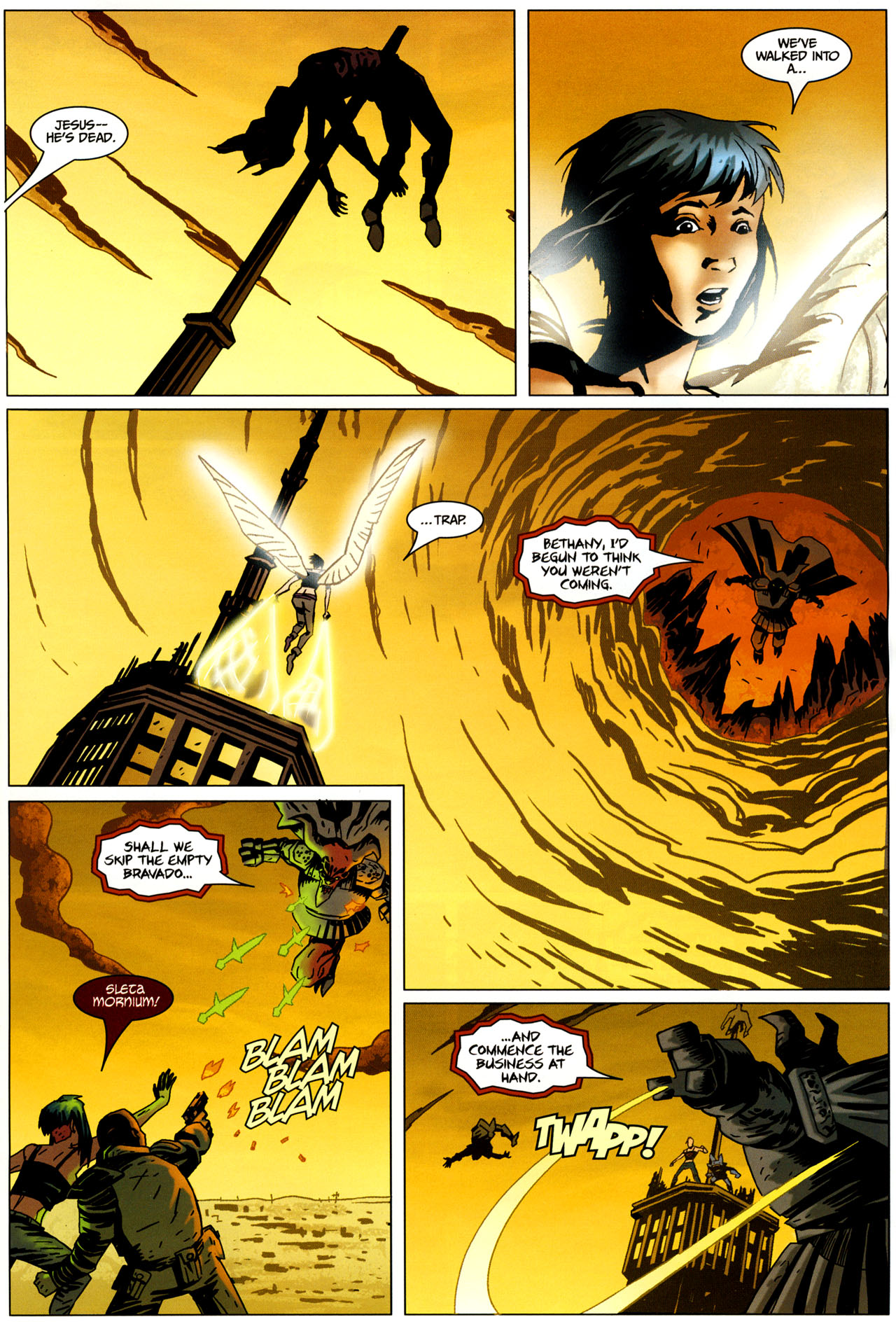 Read online Strange Girl comic -  Issue #17 - 21