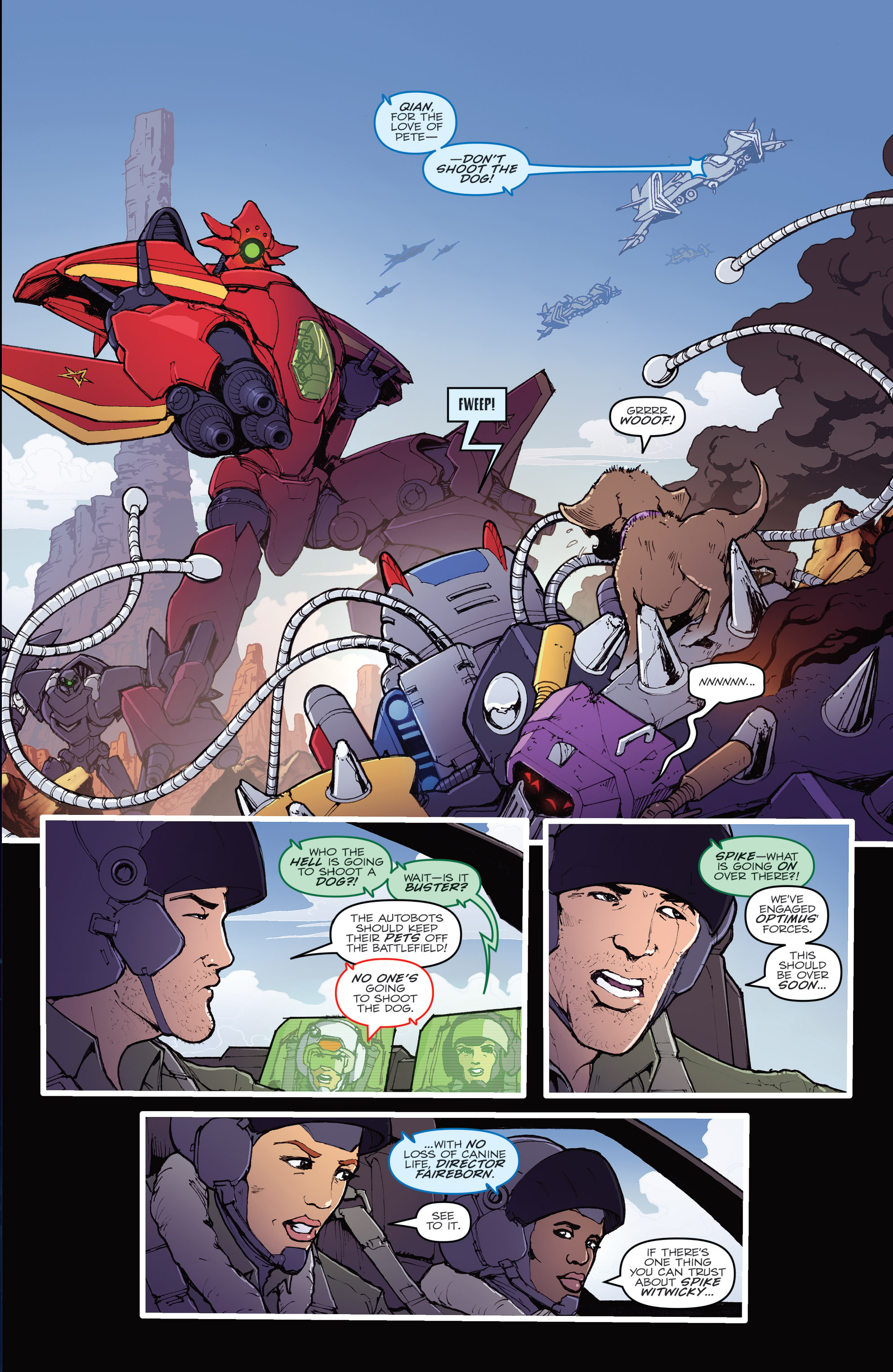 Read online The Transformers (2014) comic -  Issue #54 - 5