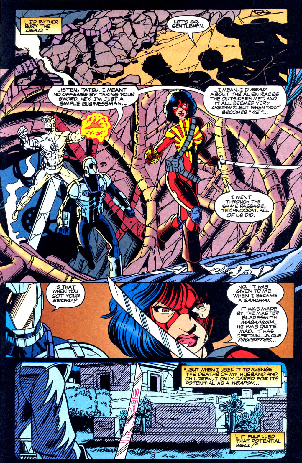 Read online Outsiders (1993) comic -  Issue #12 - 9