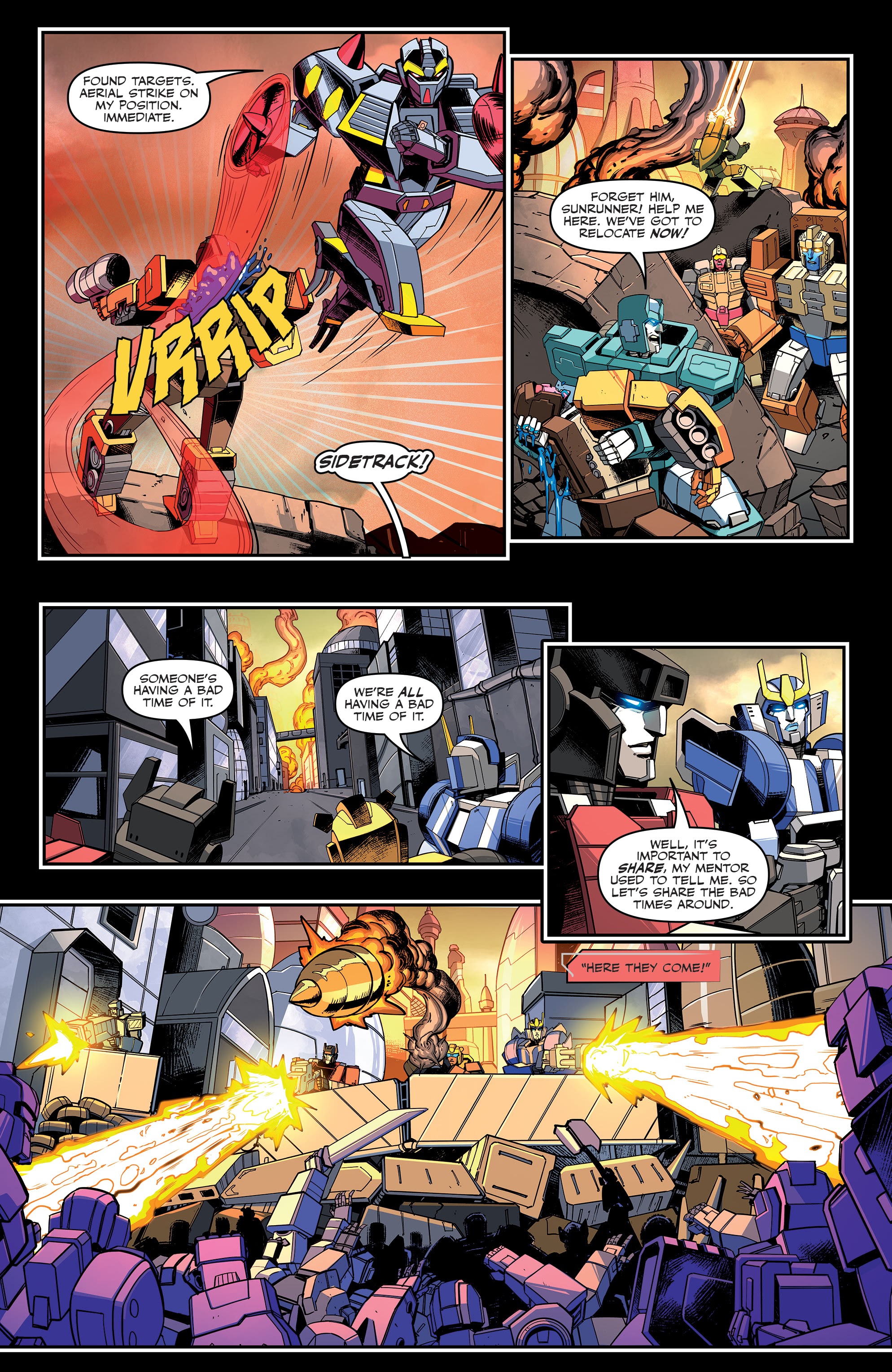 Read online Transformers (2019) comic -  Issue #40 - 17