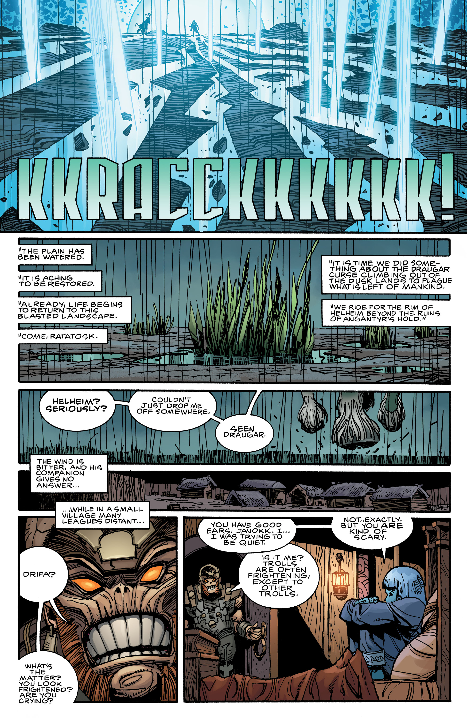 Read online Ragnarok: The Breaking of Helheim comic -  Issue #1 - 20
