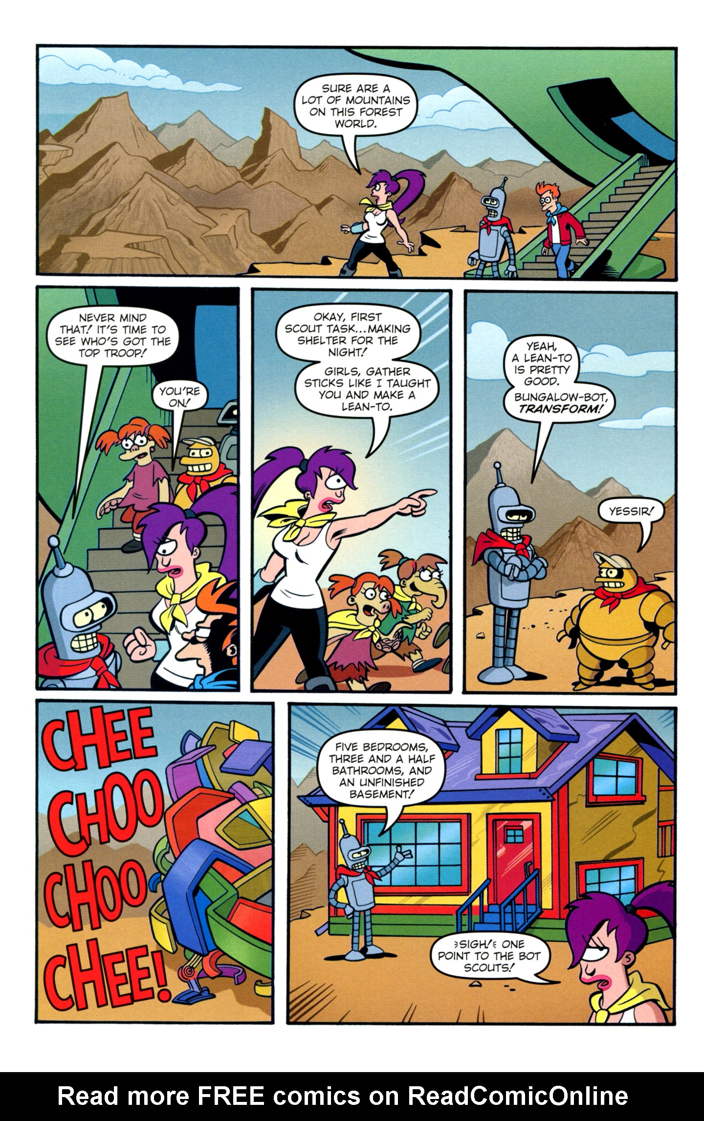 Read online Futurama Comics comic -  Issue #61 - 14