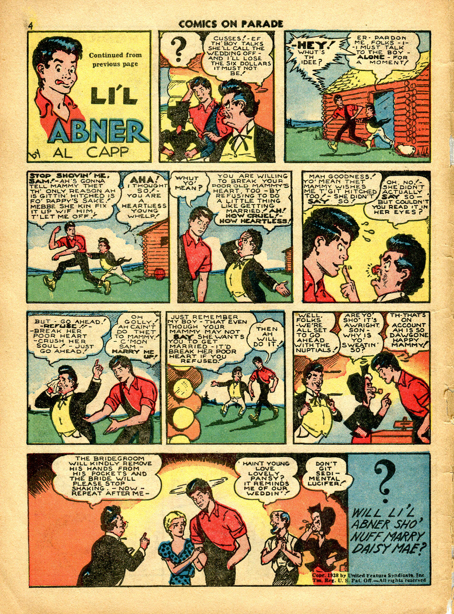 Read online Comics on Parade comic -  Issue #10 - 6