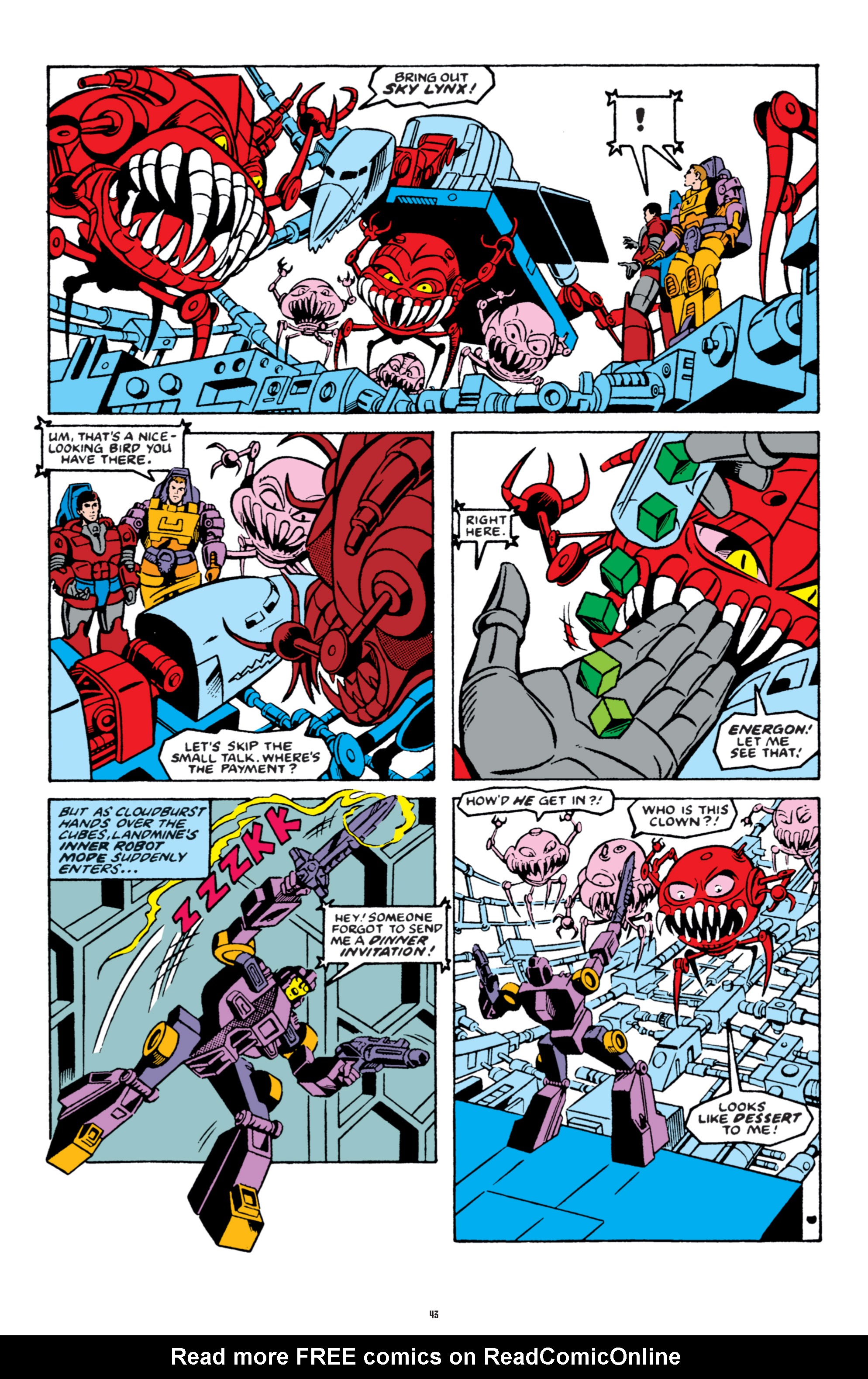 Read online The Transformers Classics comic -  Issue # TPB 5 - 44