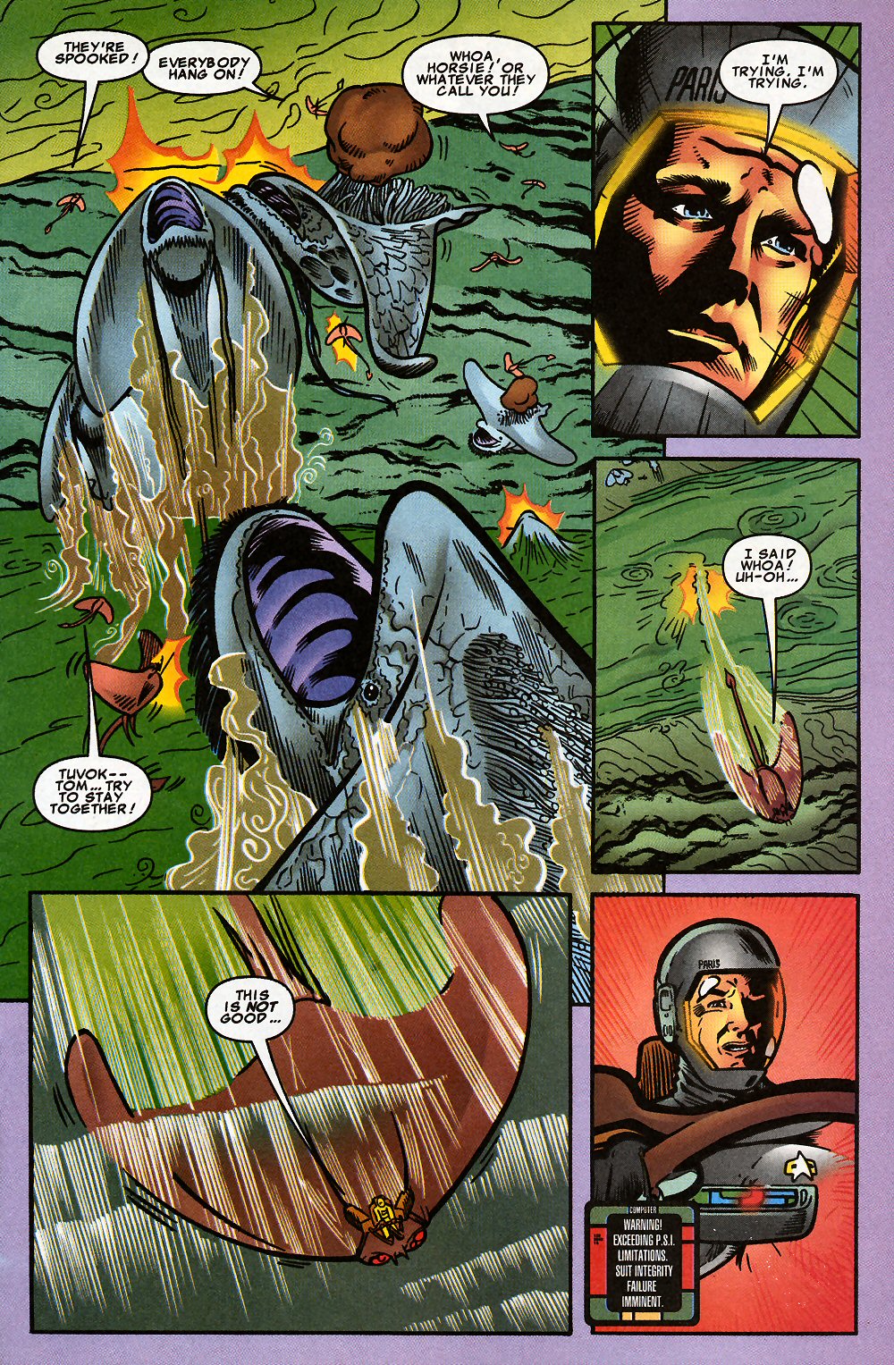 Read online Star Trek: Voyager comic -  Issue #13 - 13