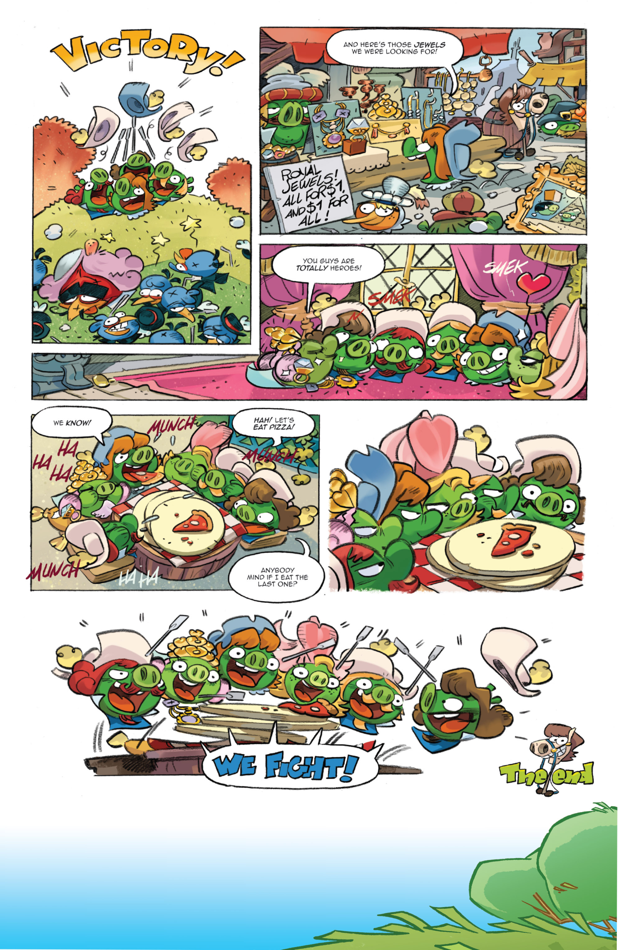 Read online Angry Birds Comics (2016) comic -  Issue #1 - 22