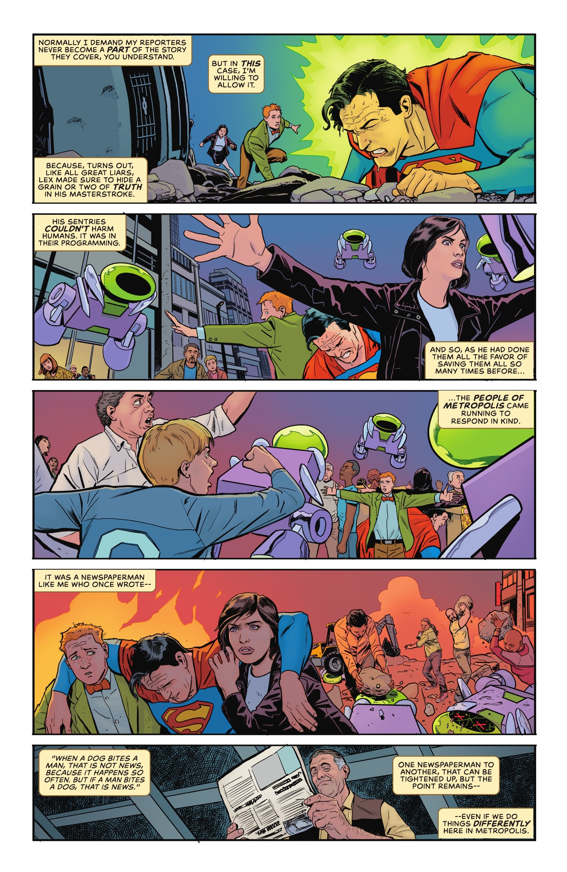 Read online Superman's Pal Jimmy Olsen's Boss Perry White comic -  Issue #1 - 8