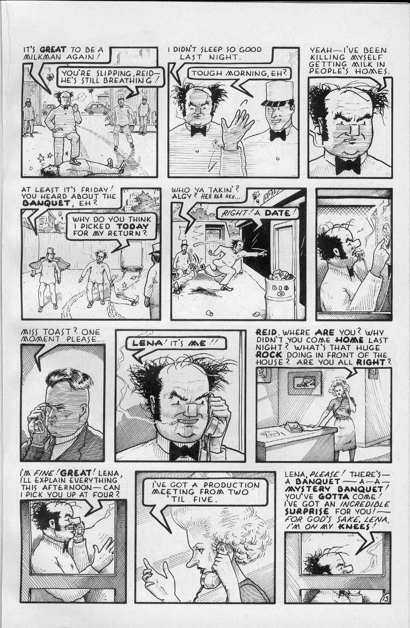 Read online Reid Fleming, World's Toughest Milkman (1986) comic -  Issue #5 - 17