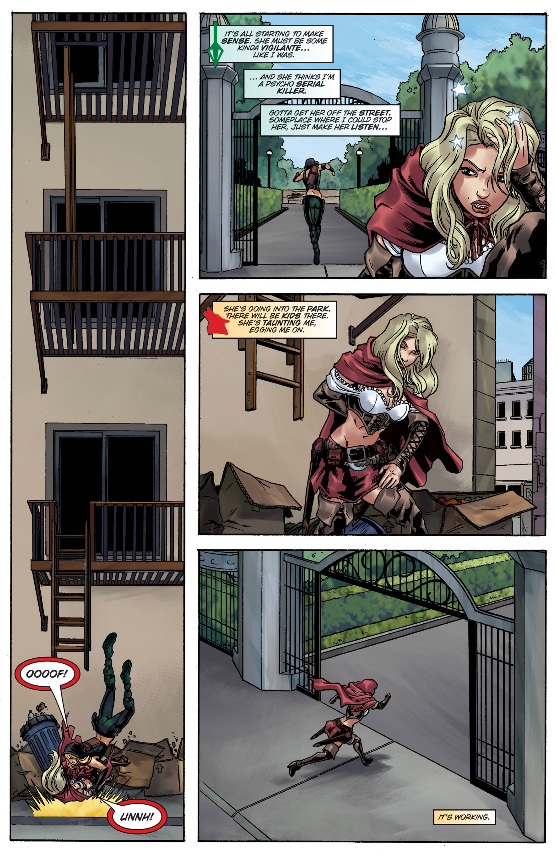 Read online Grimm Fairy Tales presents Robyn Hood vs. Red Riding Hood comic -  Issue # Full - 27