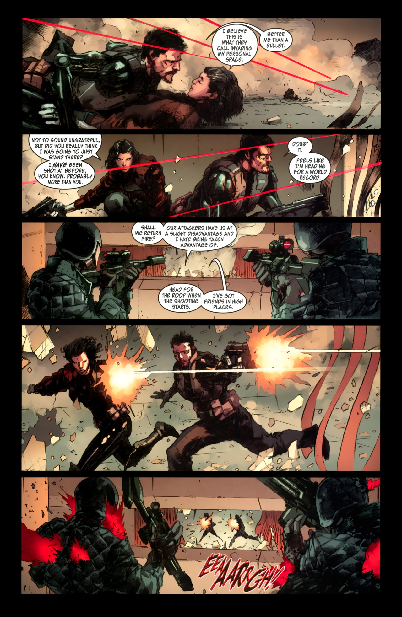 Read online Deus Ex comic -  Issue #3 - 3