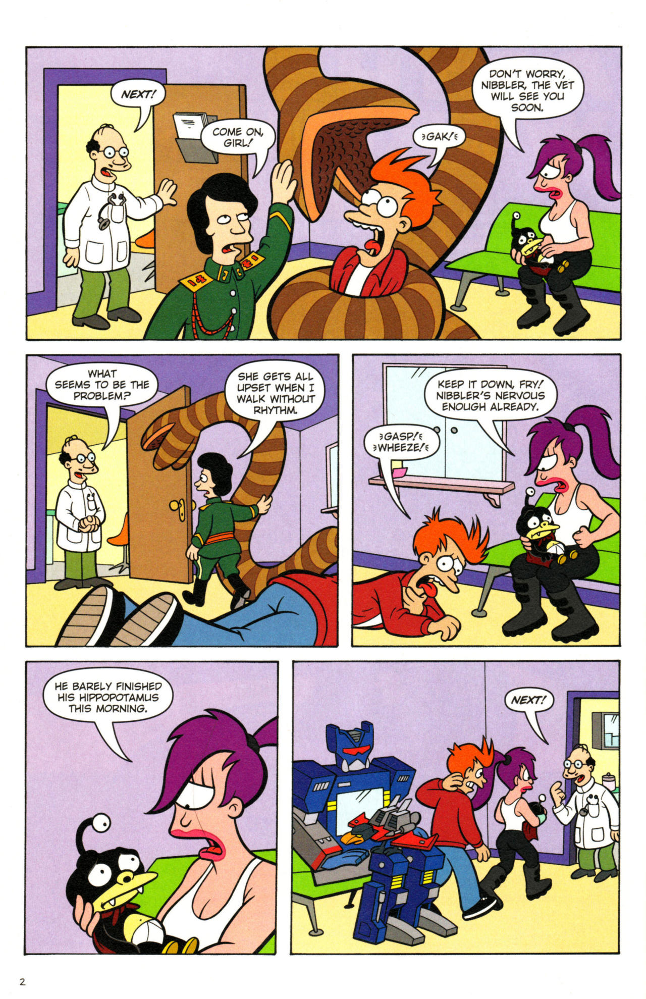 Read online Futurama Comics comic -  Issue #31 - 3