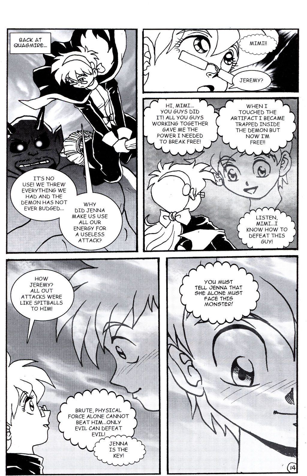 Read online Jenna & Ninja High School comic -  Issue #3 - 16