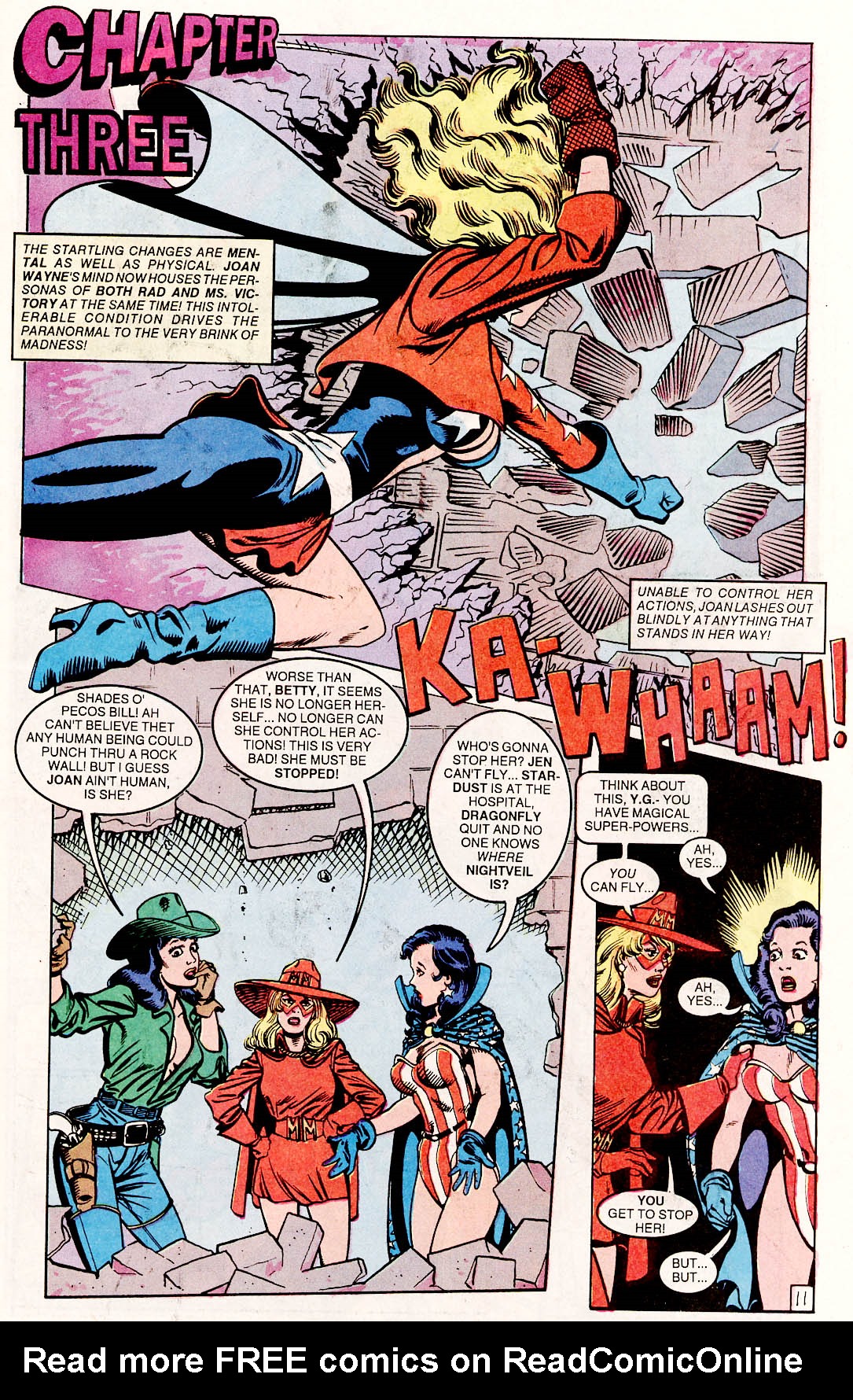 Read online Femforce comic -  Issue #50 - 59