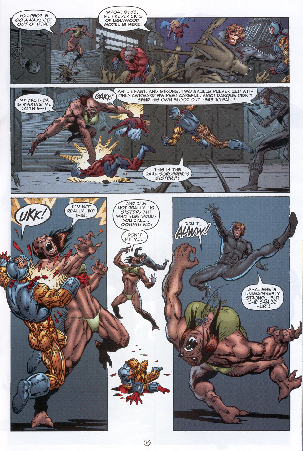 Read online Unity 2000 comic -  Issue #1 - 16