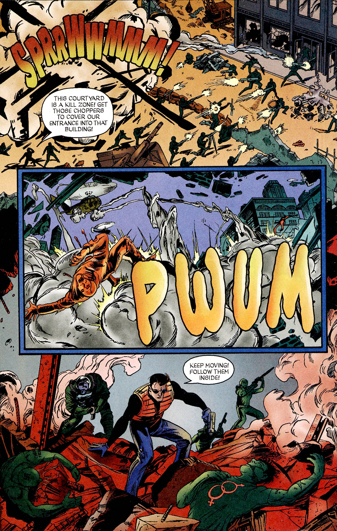 Read online Leonard Nimoy's Primortals (1996) comic -  Issue #6 - 17