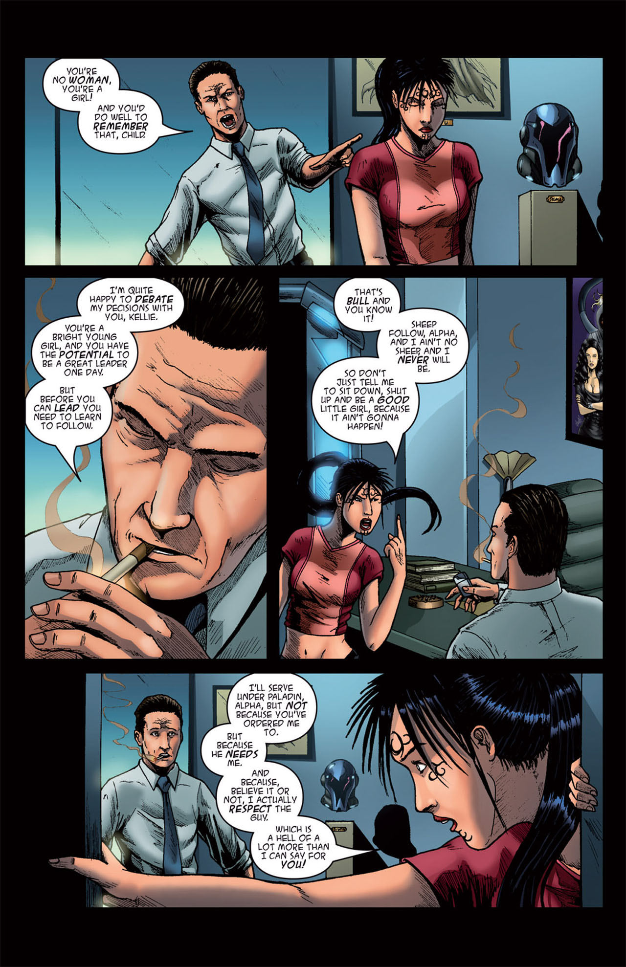 Read online Alpha Gods comic -  Issue #3 - 15