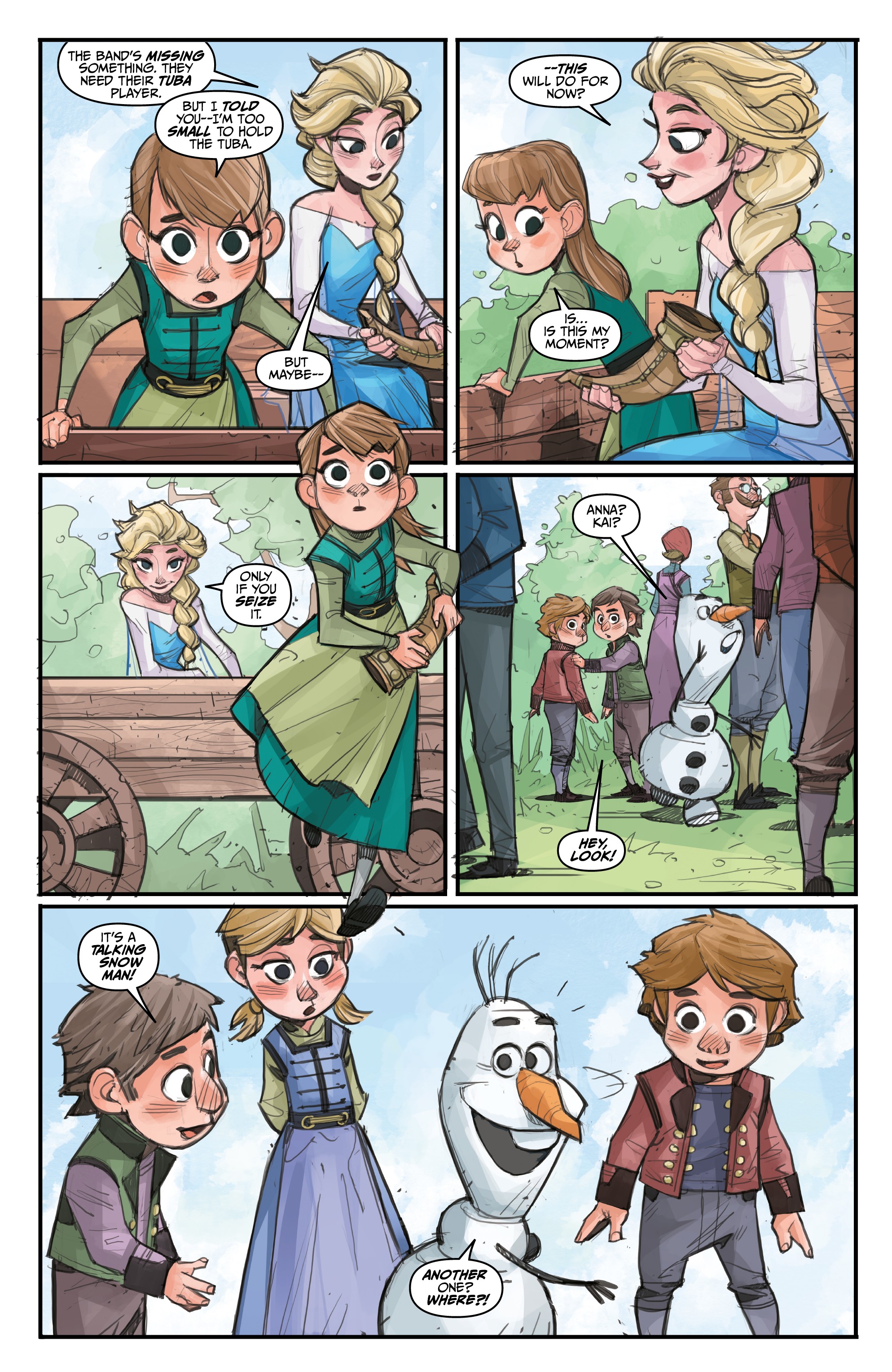 Read online Disney Frozen: Reunion Road comic -  Issue #2 - 19