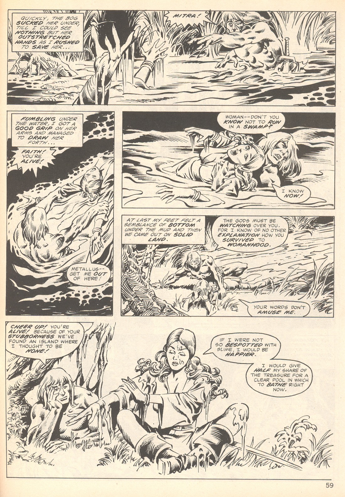 Read online The Savage Sword Of Conan comic -  Issue #78 - 59