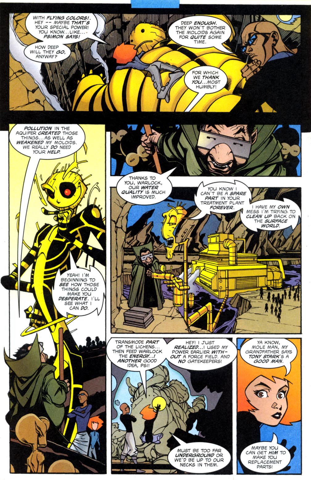 Read online Warlock (1999) comic -  Issue #4 - 22