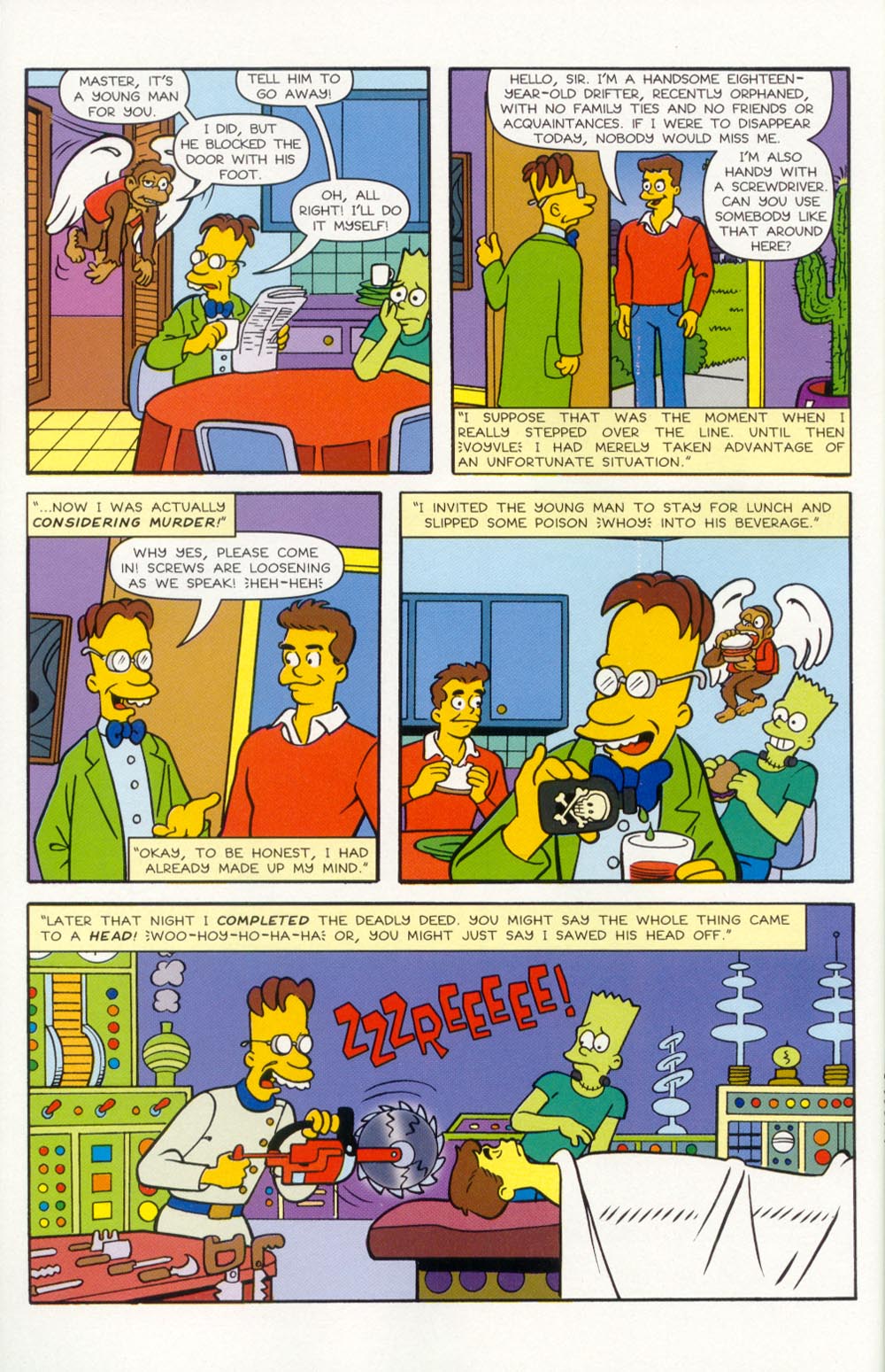 Read online Treehouse of Horror comic -  Issue #6 - 42