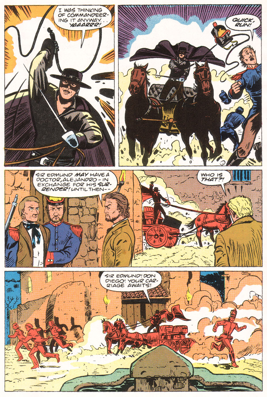 Read online Zorro (1990) comic -  Issue #8 - 27