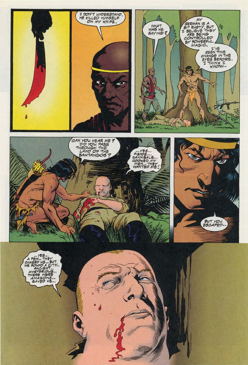Read online Tarzan (1996) comic -  Issue #7 - 9