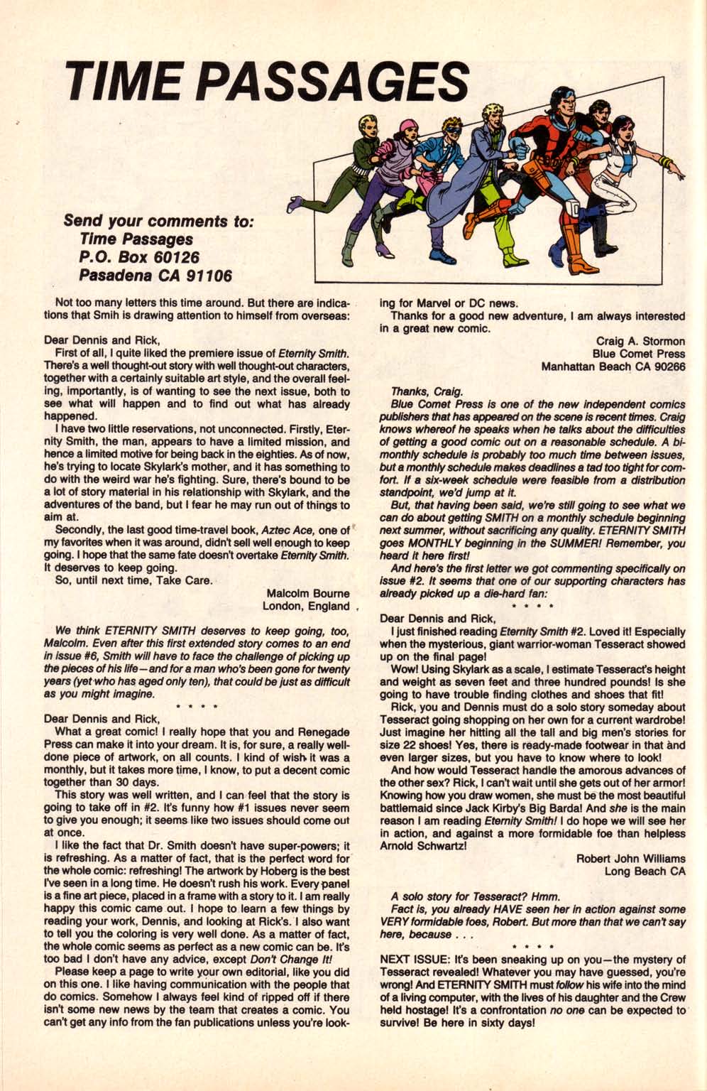 Read online Eternity Smith comic -  Issue #4 - 12