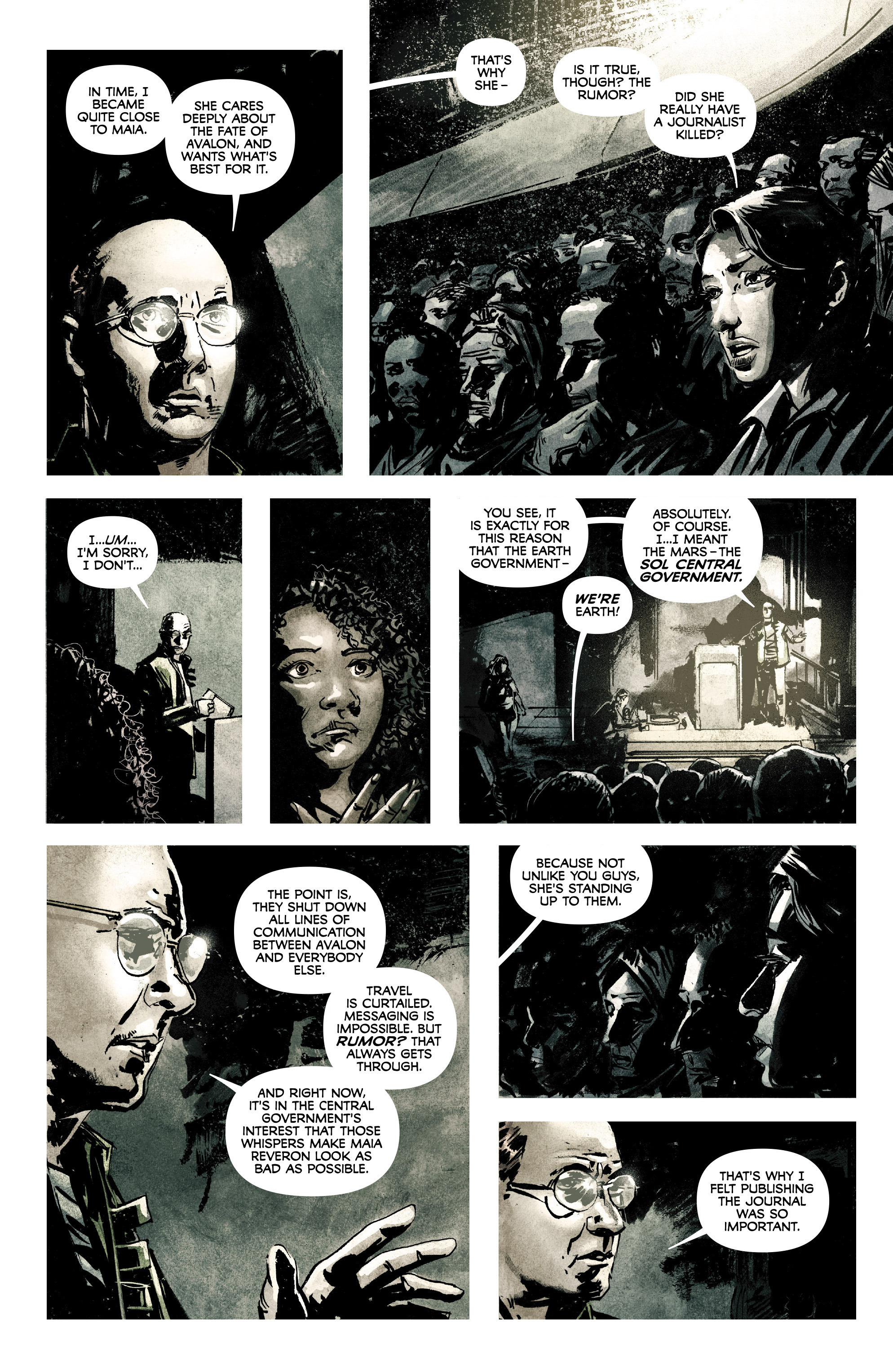 Read online Invisible Republic comic -  Issue #11 - 8