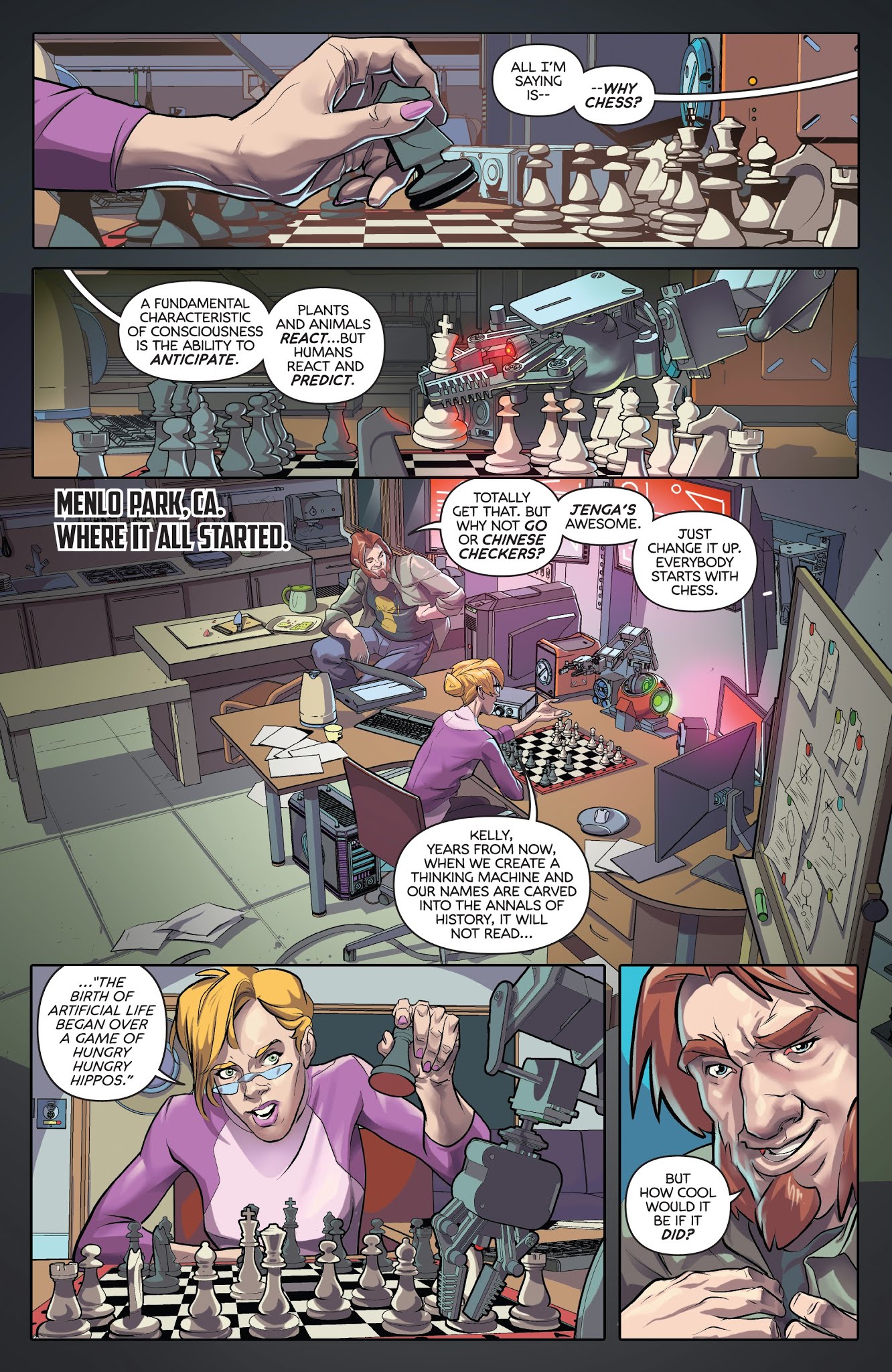 Read online Volition comic -  Issue #3 - 3